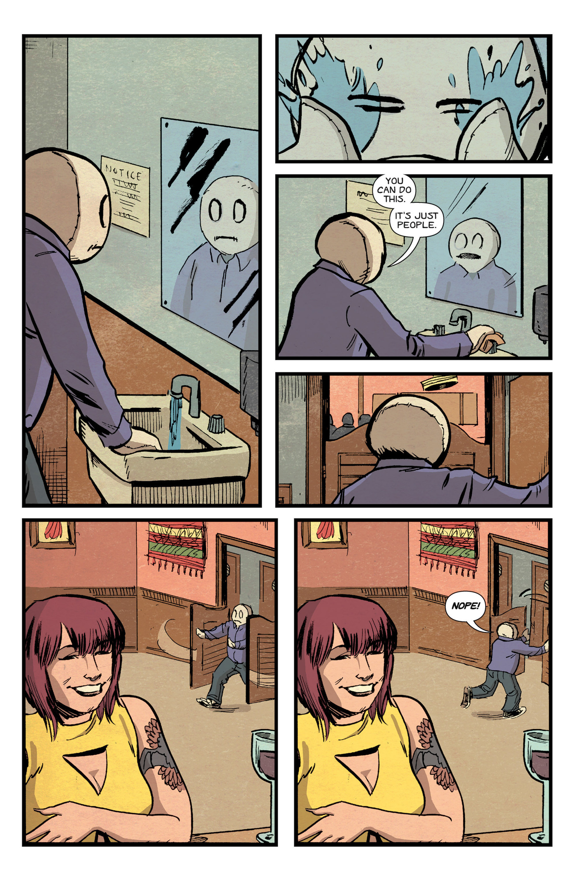 Read online The Li'l Depressed Boy: Supposed to Be There Too comic -  Issue #4 - 16