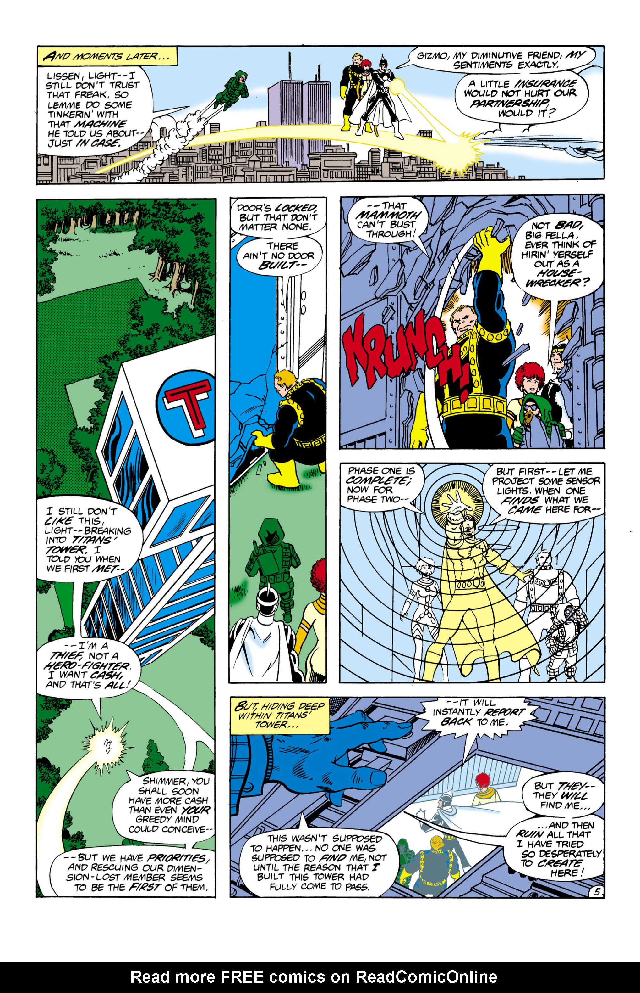 Read online The New Teen Titans (1980) comic -  Issue #7 - 6