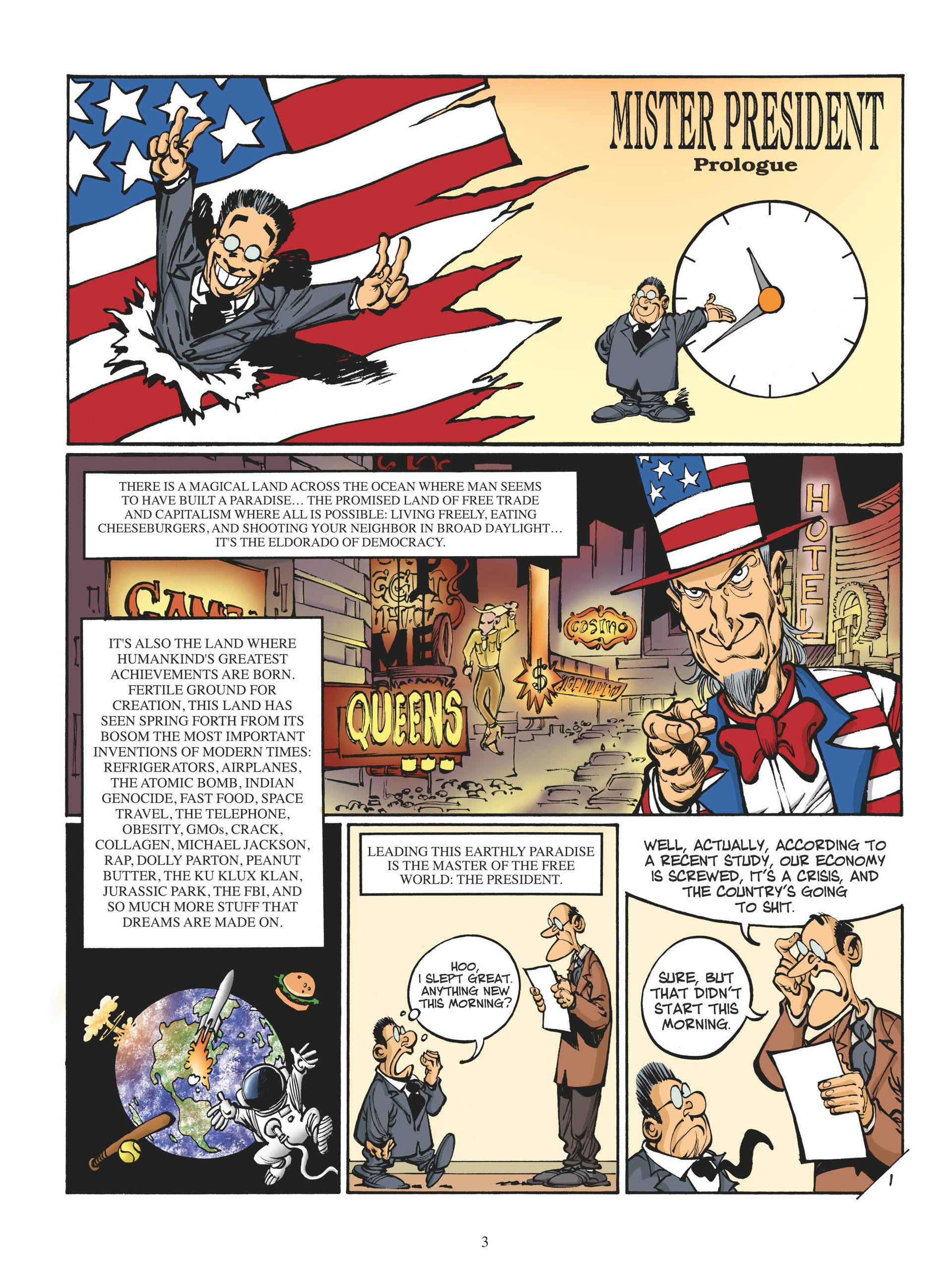 Read online Mister President comic -  Issue #3 - 3