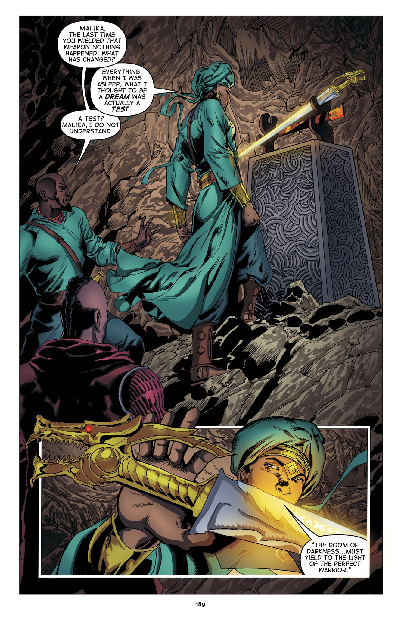 Read online Malika: Warrior Queen comic -  Issue # TPB 1 (Part 2) - 91