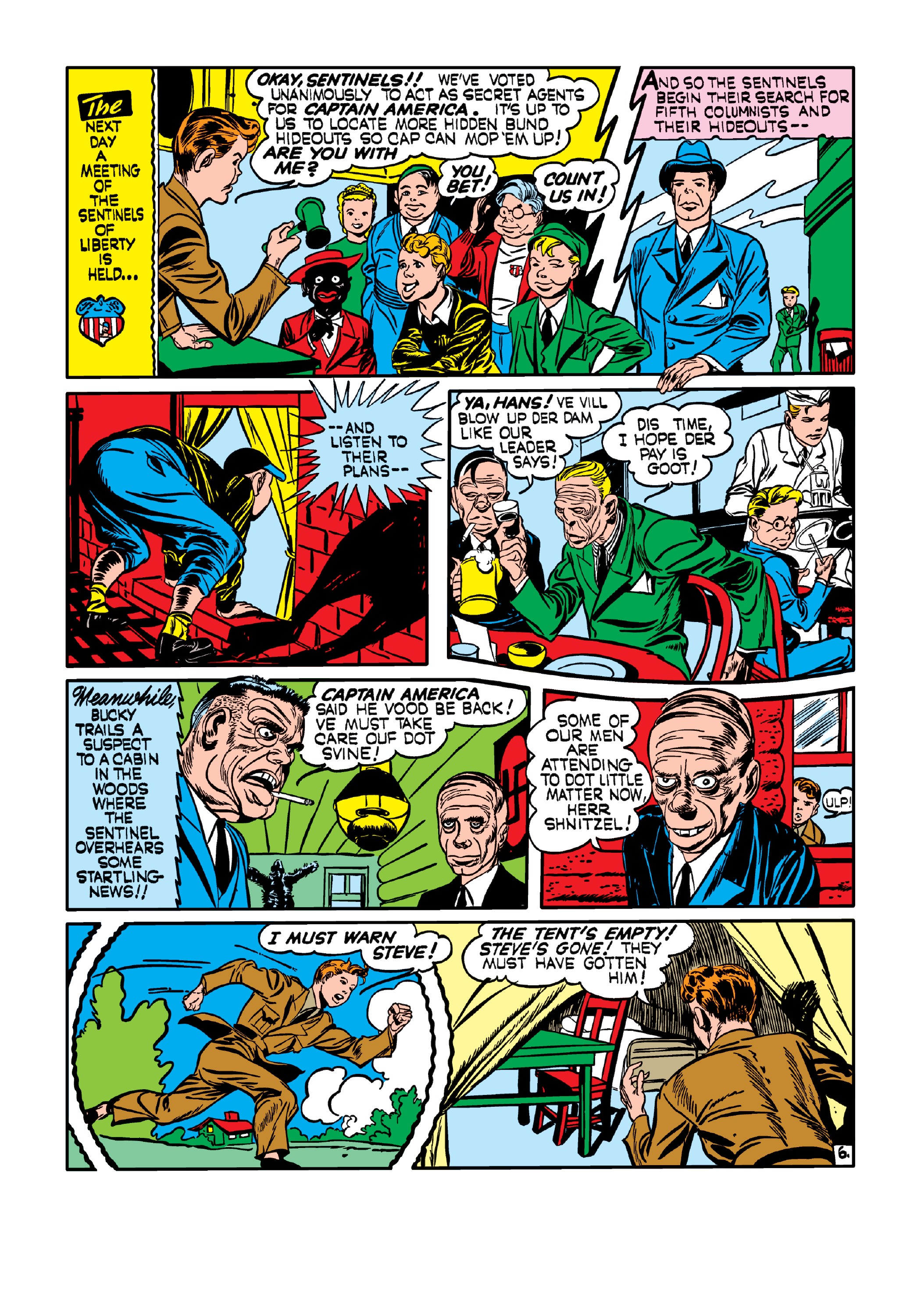 Read online Marvel Masterworks: Golden Age Captain America comic -  Issue # TPB 2 (Part 1) - 42