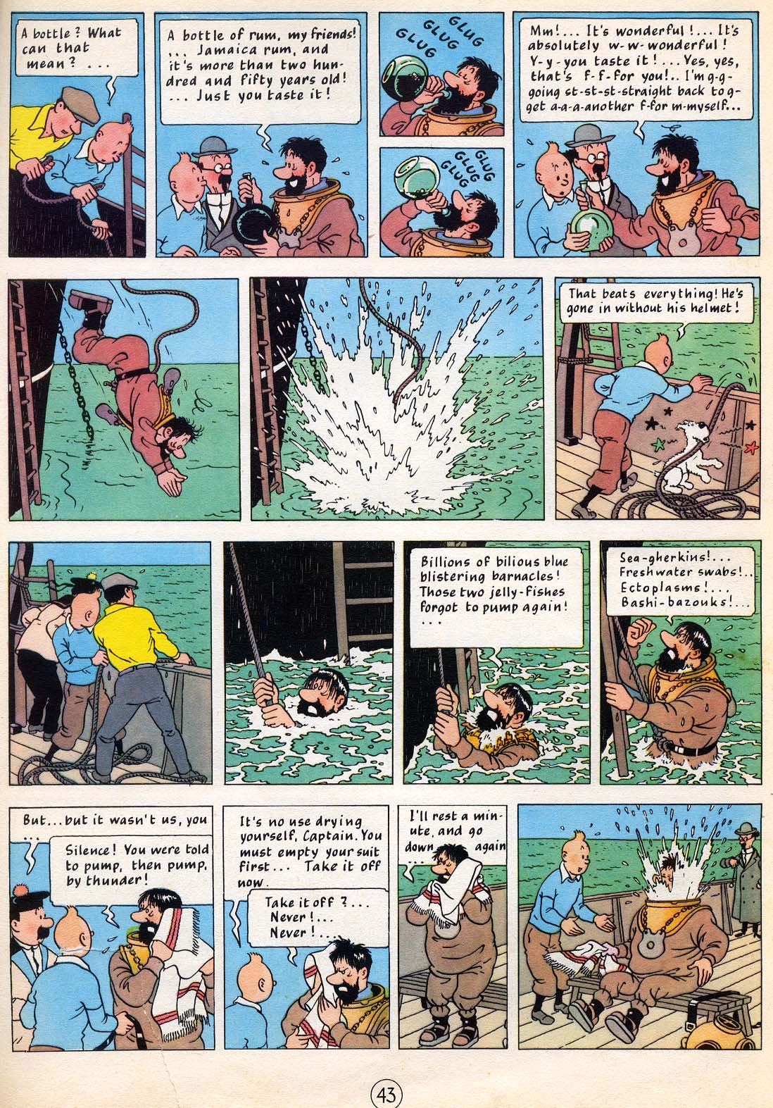 Read online The Adventures of Tintin comic -  Issue #12 - 45