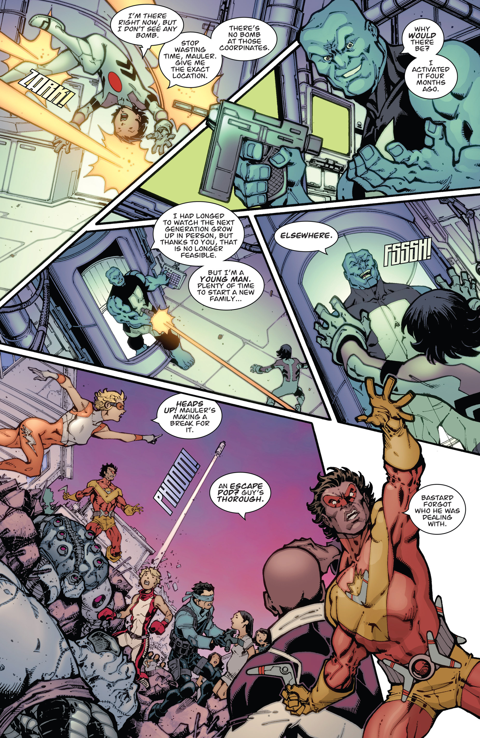Read online Guarding the Globe (2012) comic -  Issue #2 - 19