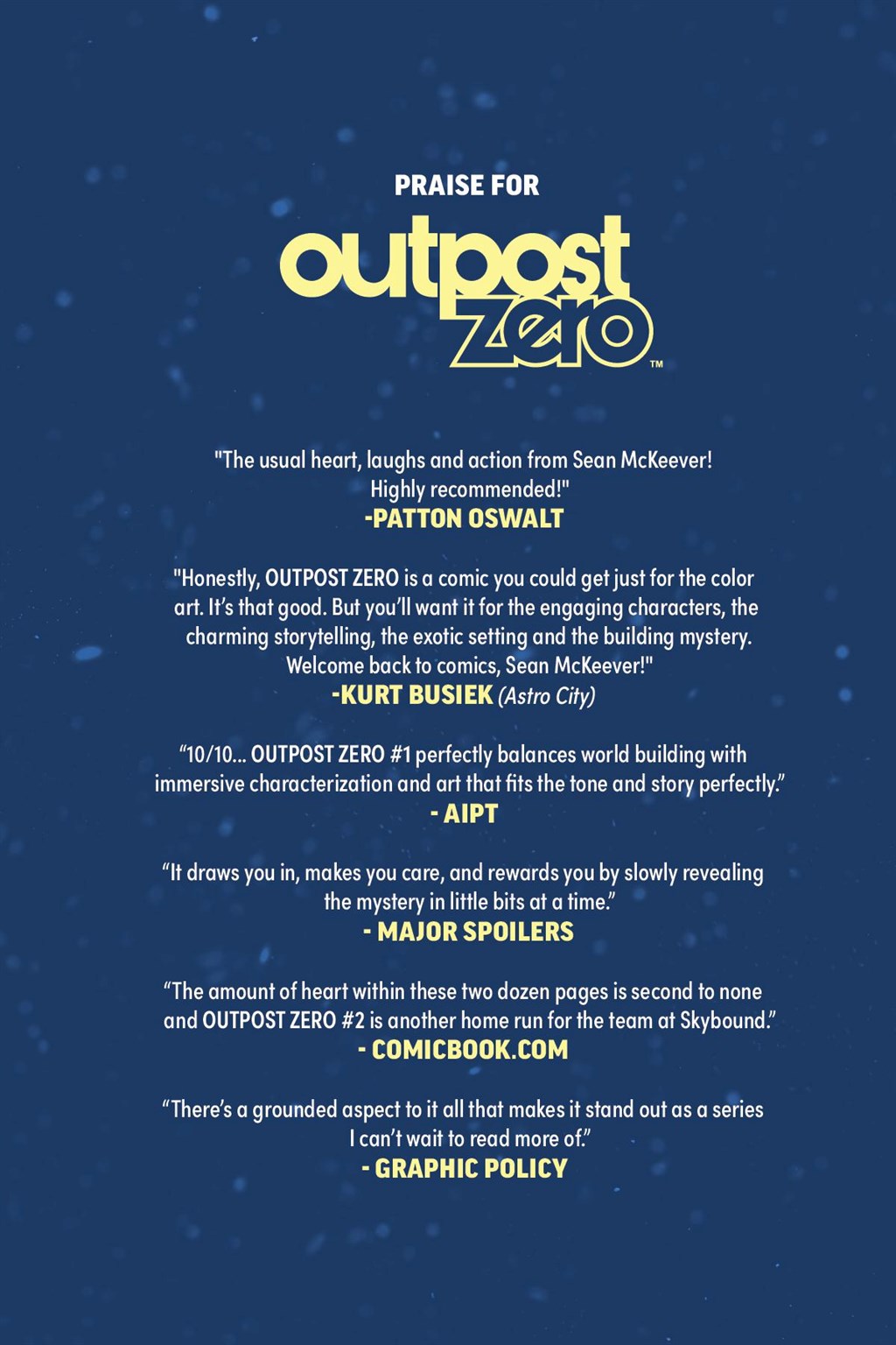Read online Outpost Zero: The Complete Collection comic -  Issue # TPB (Part 1) - 3