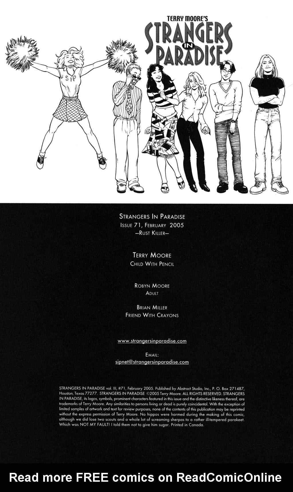Read online Strangers in Paradise comic -  Issue #71 - 26
