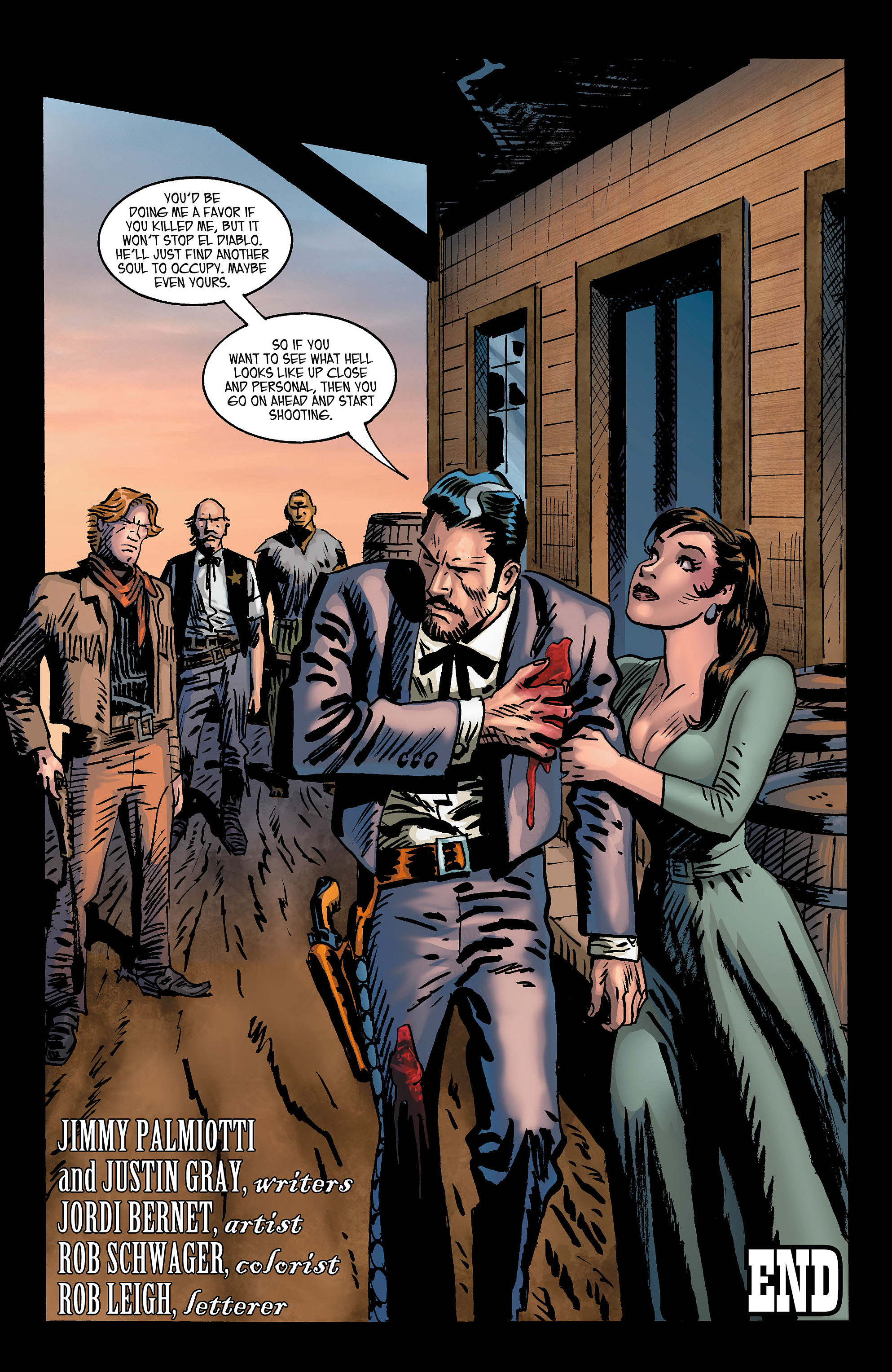 Read online All-Star Western (2011) comic -  Issue #3 - 27