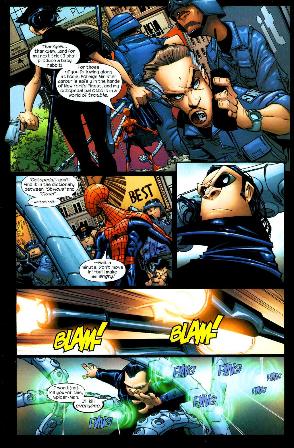 Read online The Spectacular Spider-Man (2003) comic -  Issue #10 - 10