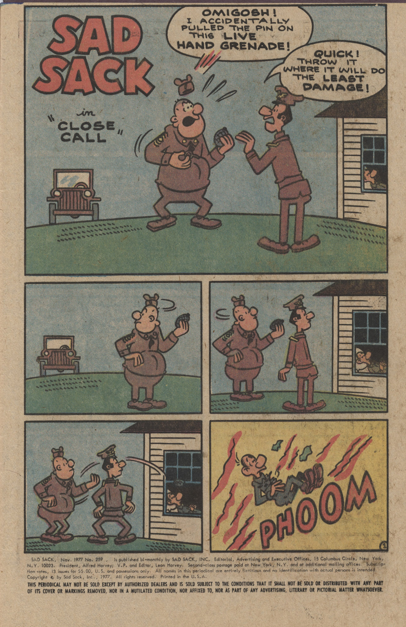 Read online Sad Sack comic -  Issue #259 - 5