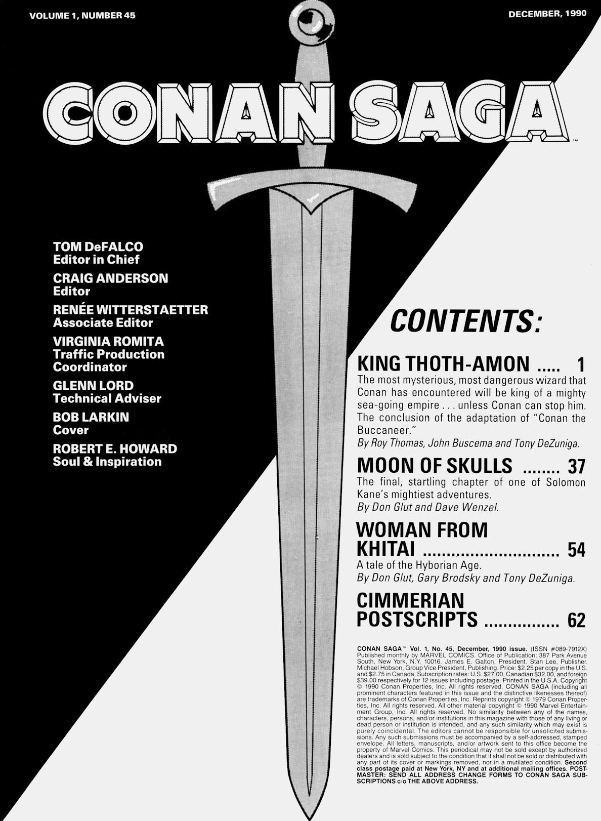 Read online Conan Saga comic -  Issue #45 - 2