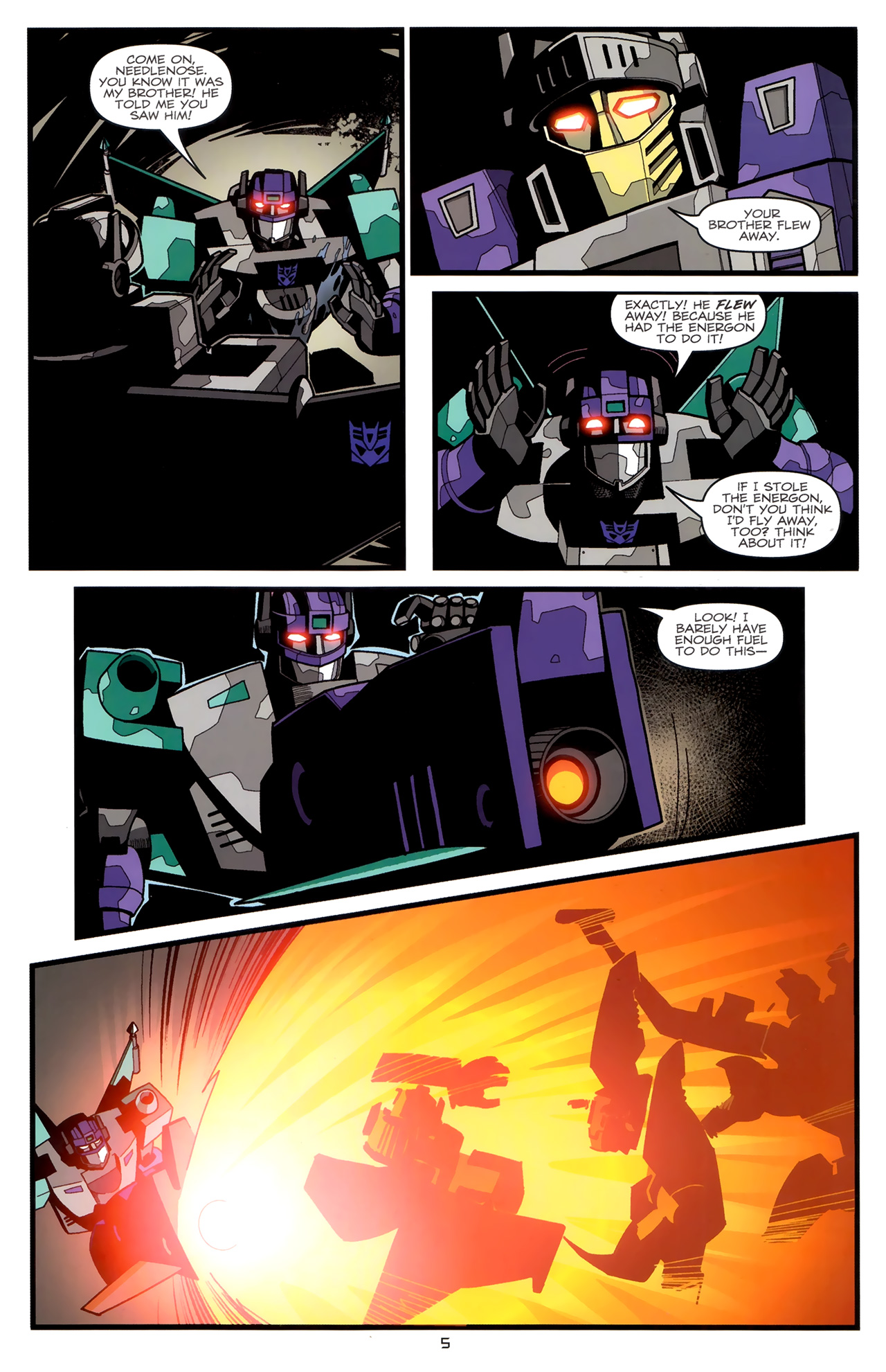 Read online The Transformers (2009) comic -  Issue #7 - 8