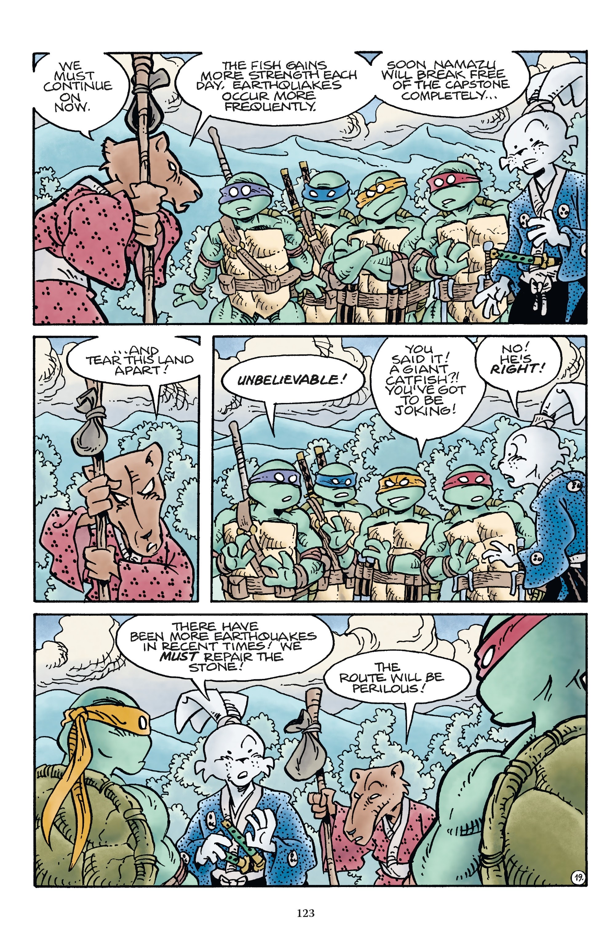 Read online Usagi Yojimbo/Teenage Mutant Ninja Turtles: The Complete Collection comic -  Issue # TPB (Part 2) - 16