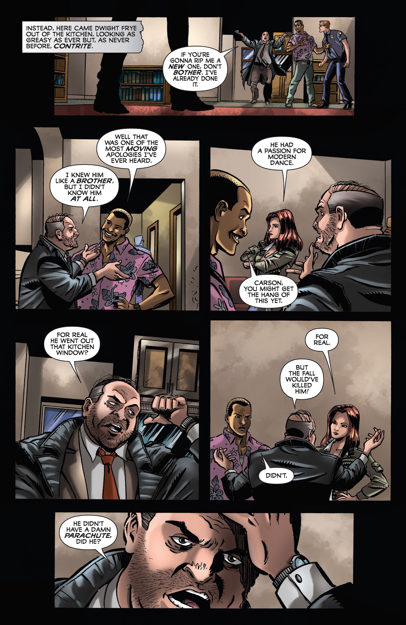 Read online Dean Koontz's Frankenstein: Prodigal Son (2010) comic -  Issue #3 - 6