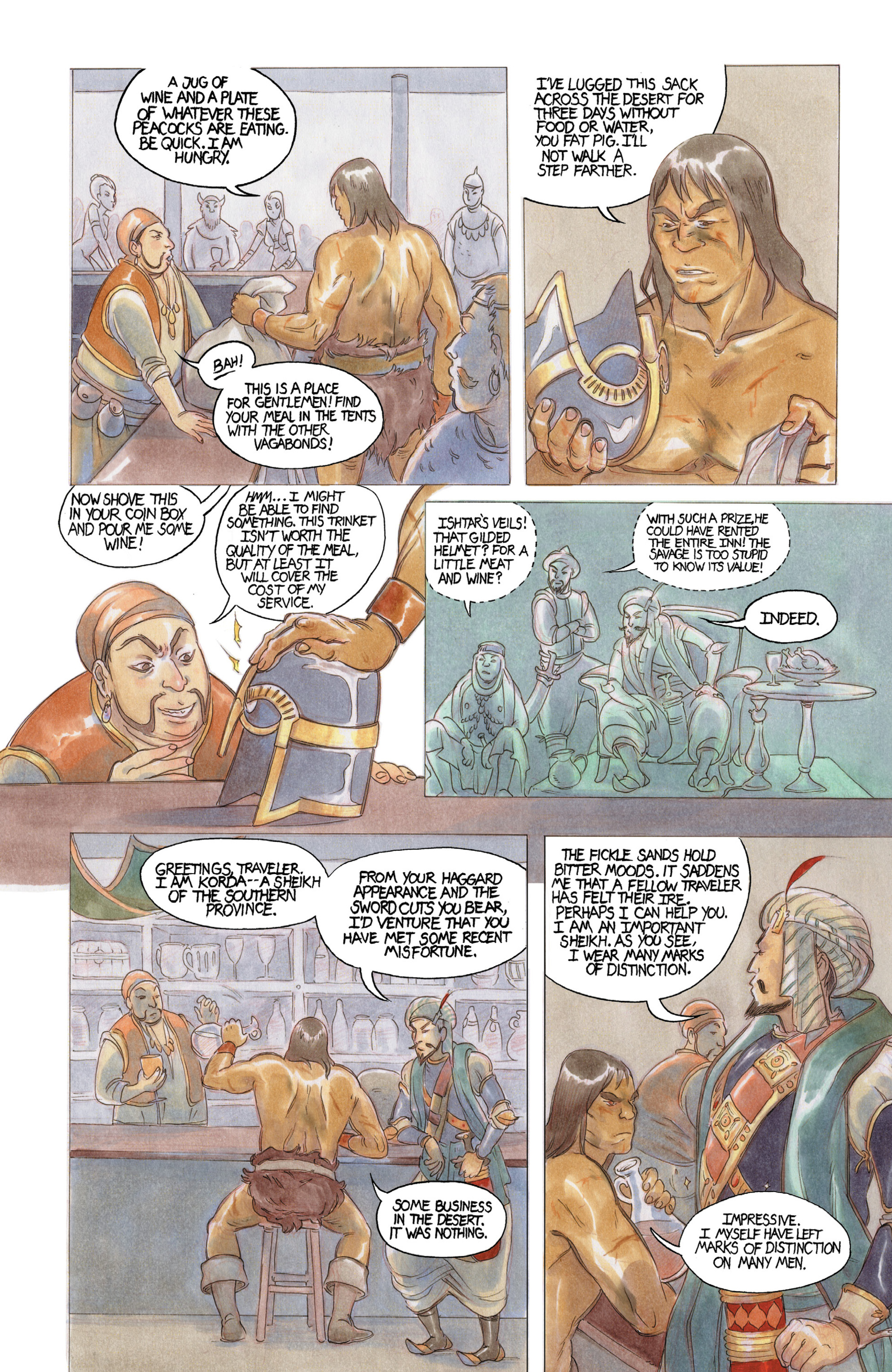 Read online Conan: The Daughters of Midora and Other Stories comic -  Issue # TPB - 13