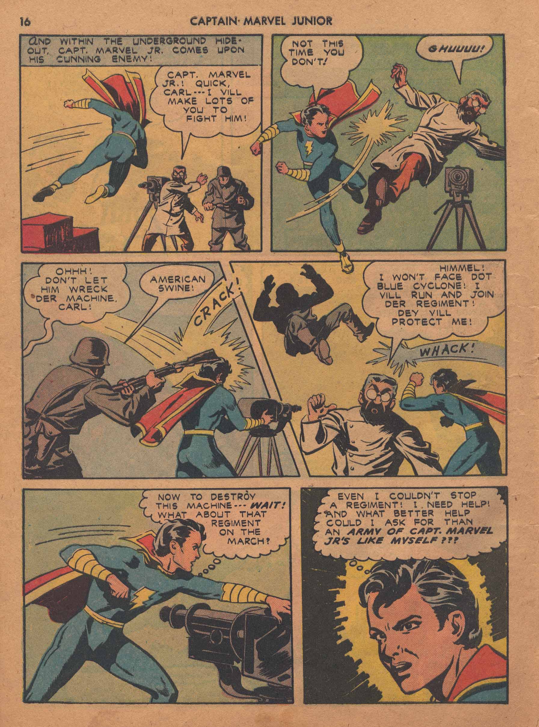 Read online Captain Marvel, Jr. comic -  Issue #8 - 17