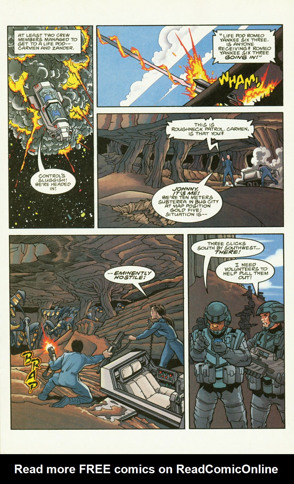 Read online Starship Troopers comic -  Issue #2 - 19