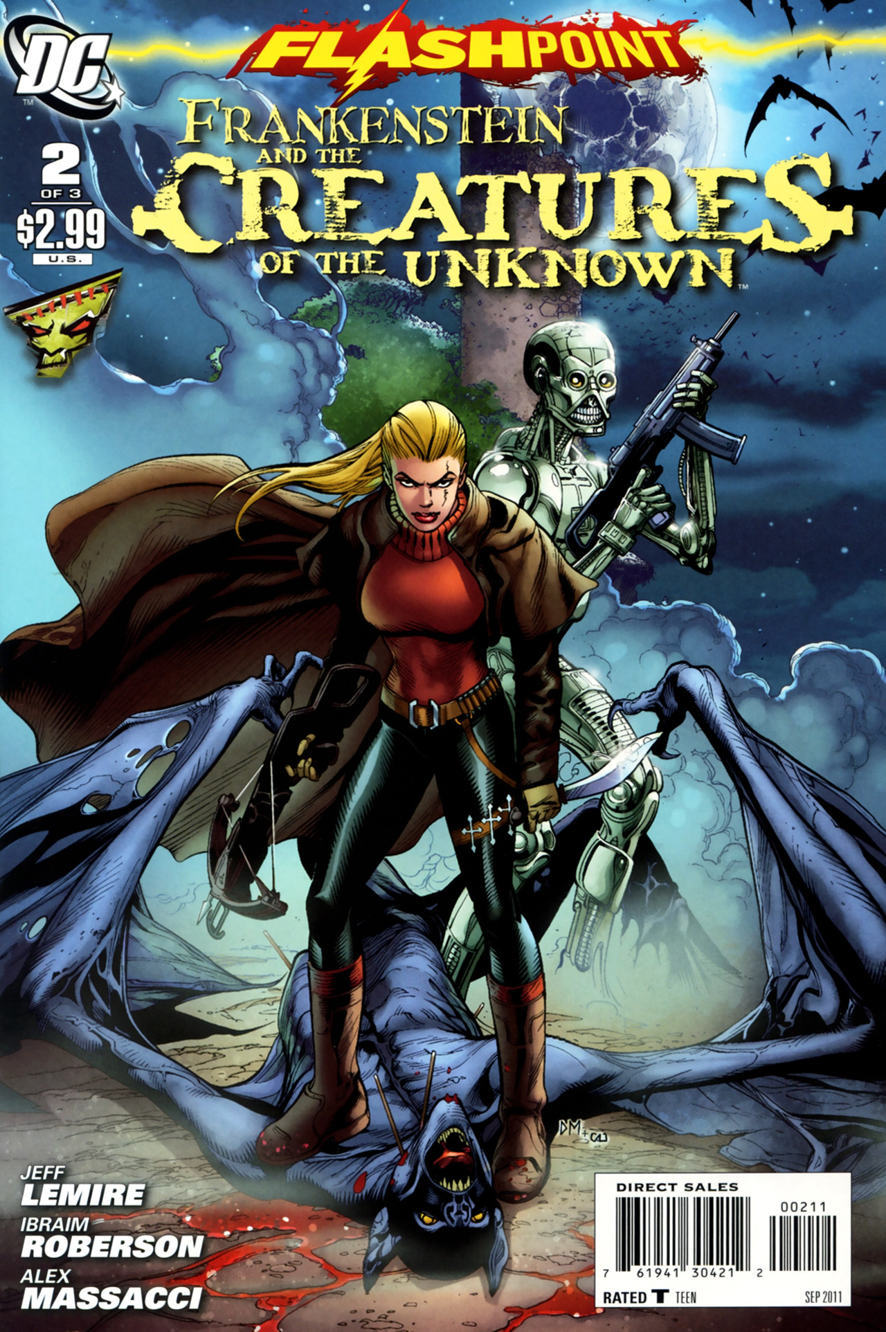 Read online Flashpoint: Frankenstein & The Creatures of the Unknown comic -  Issue #2 - 1