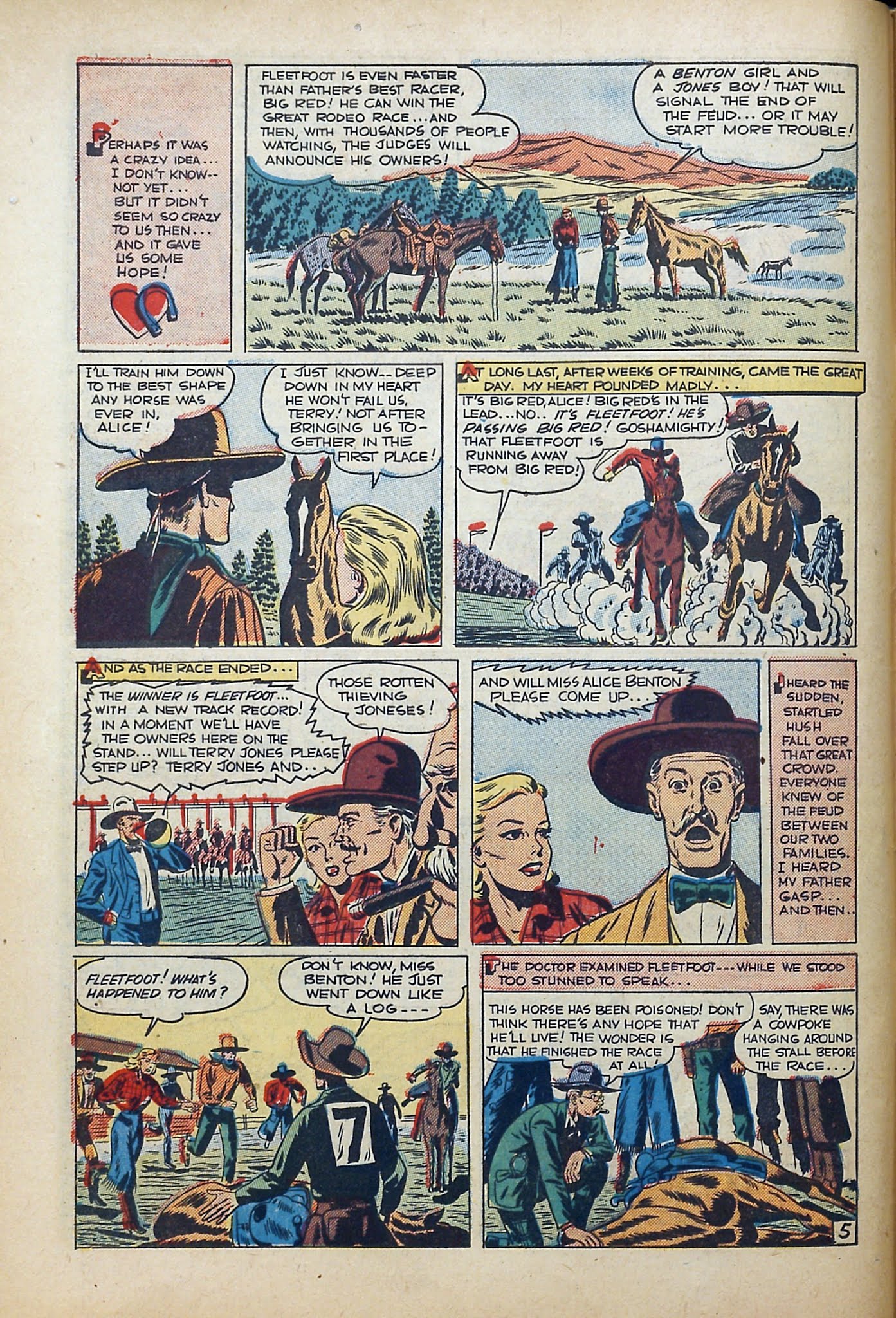 Read online Western Hearts comic -  Issue #1 - 8