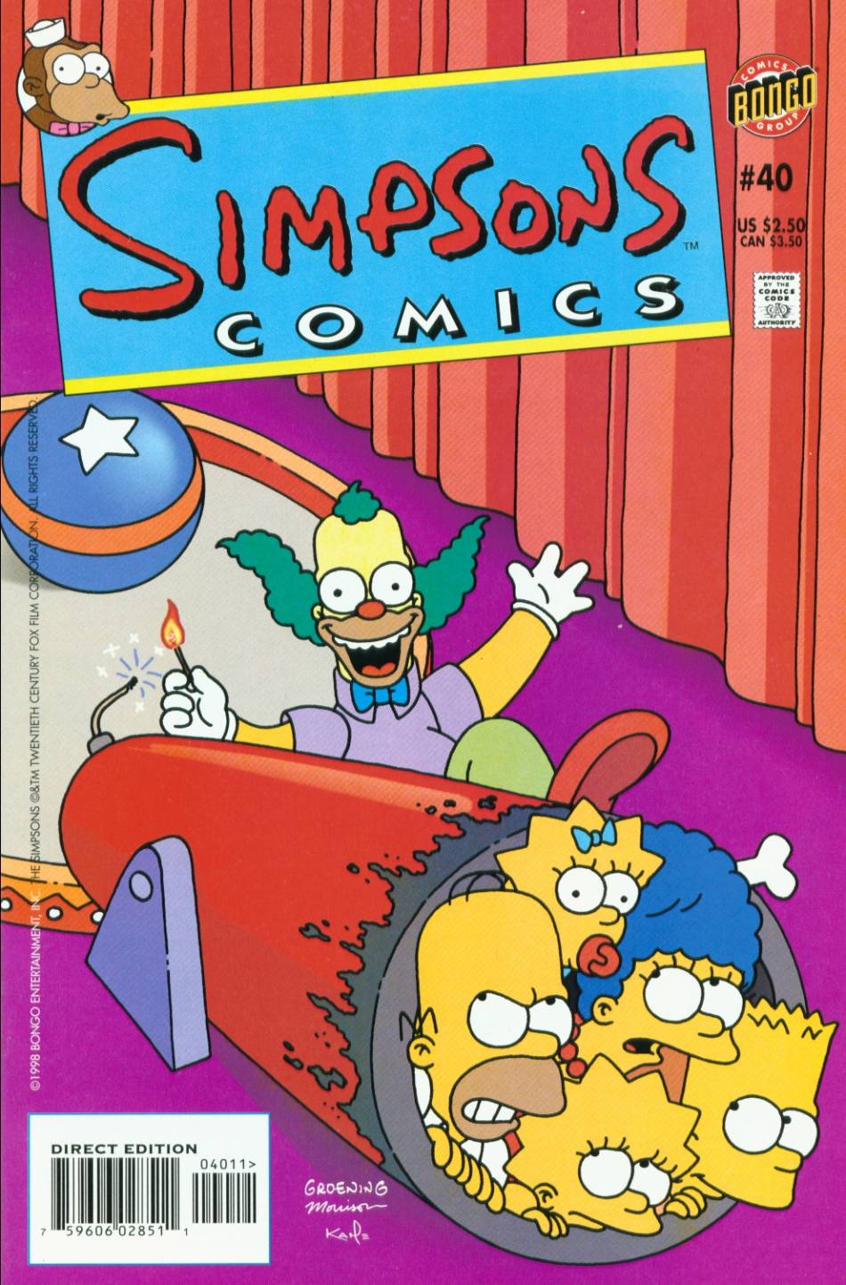 Read online Simpsons Comics comic -  Issue #40 - 1