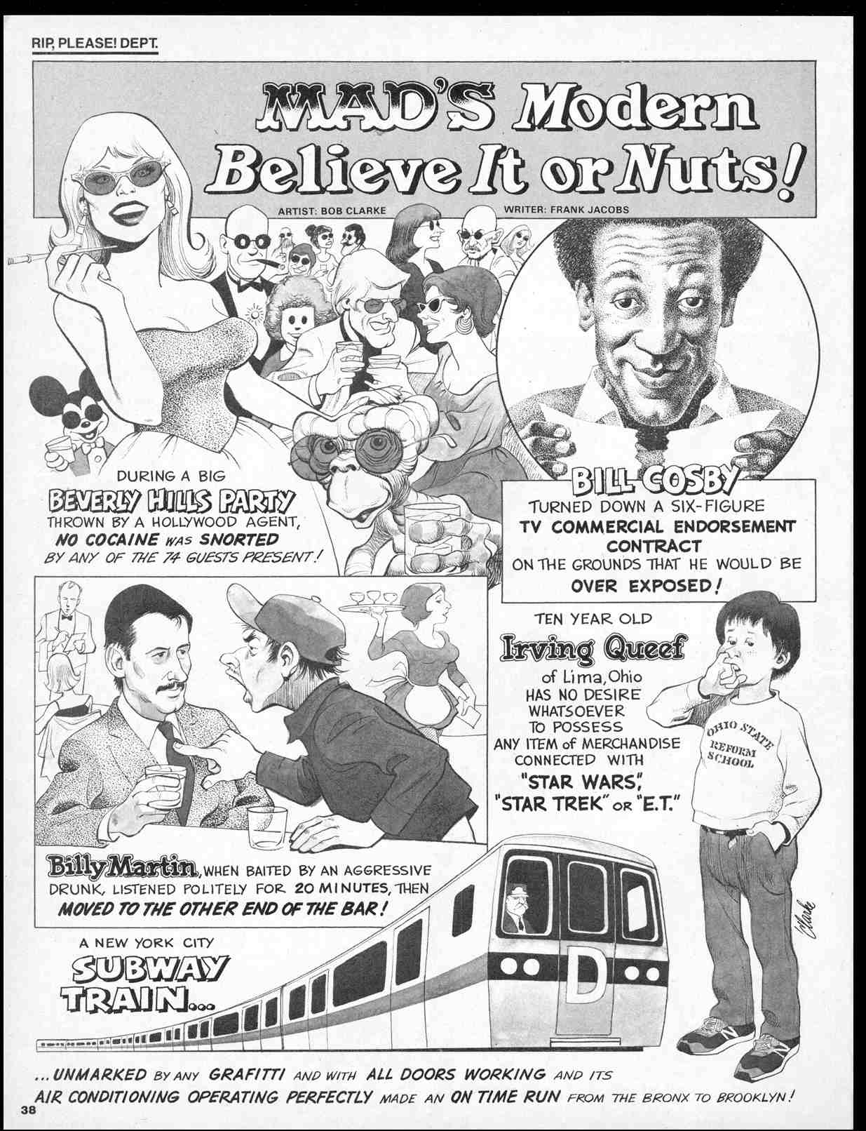 Read online MAD comic -  Issue #253 - 40