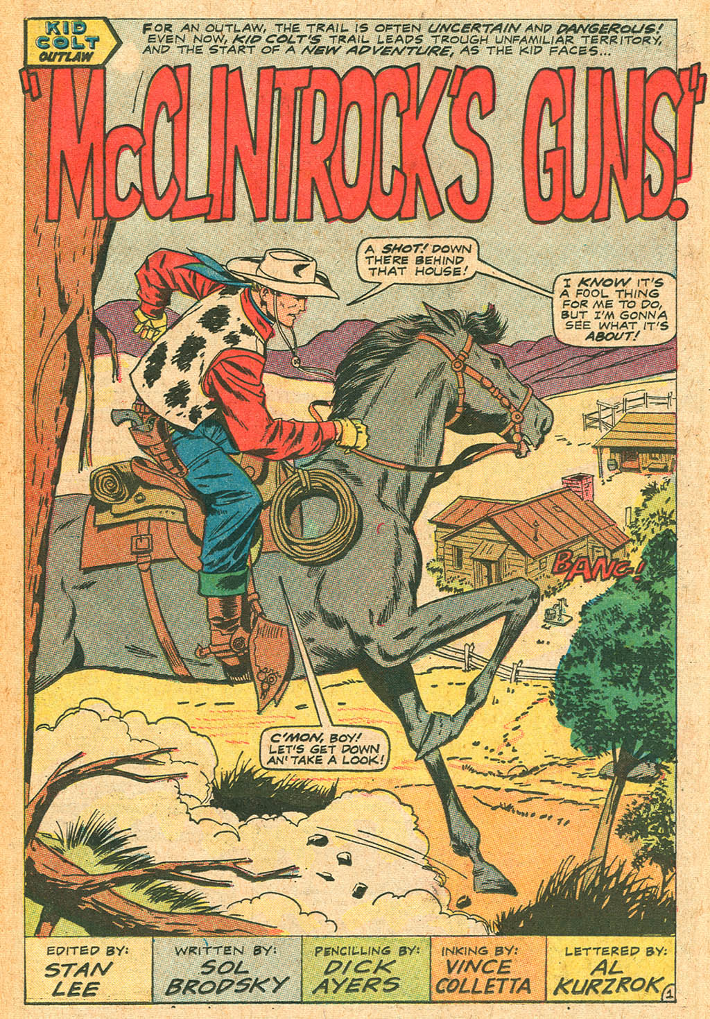 Read online Kid Colt Outlaw comic -  Issue #137 - 14
