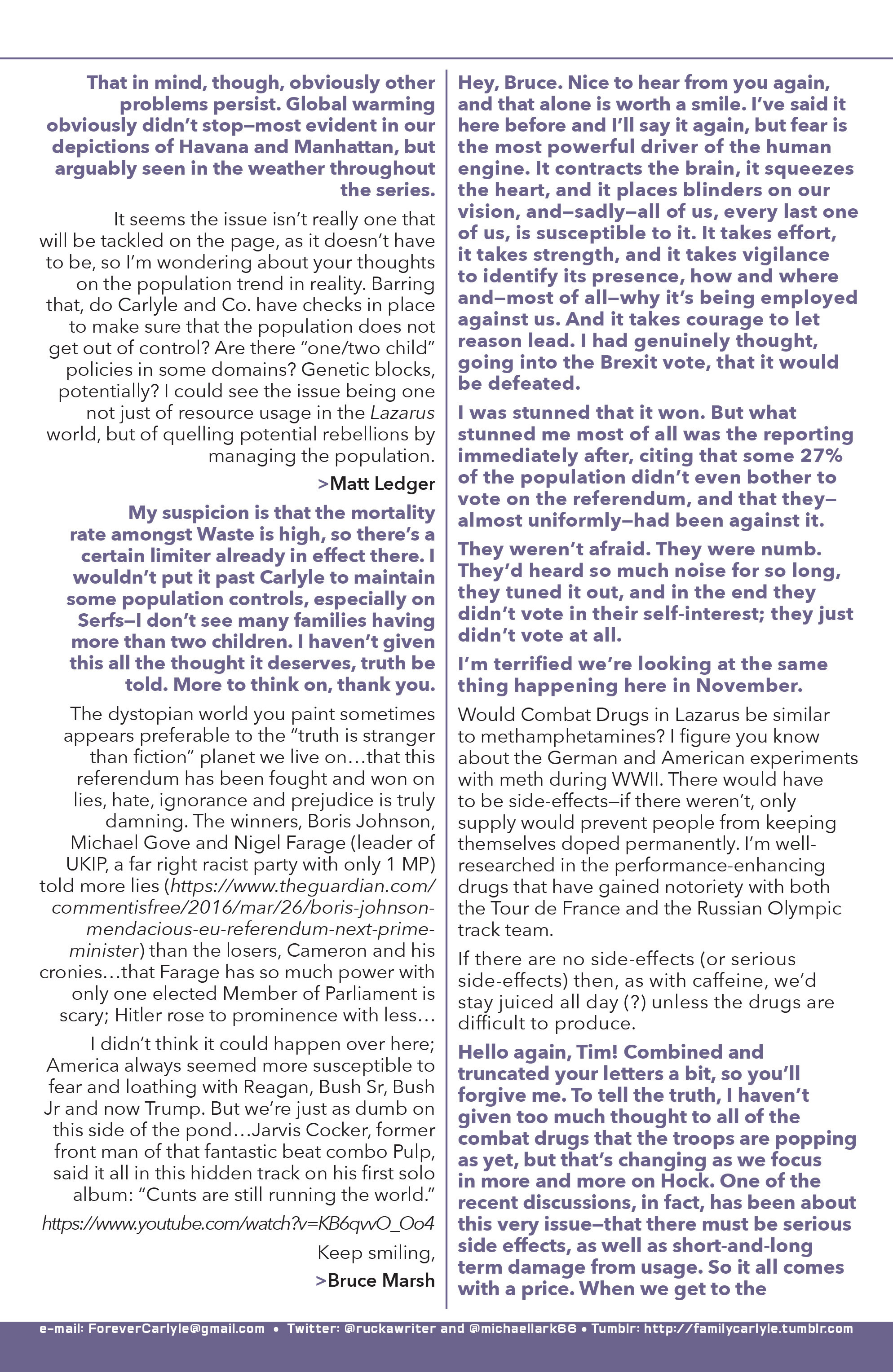 Read online Lazarus (2013) comic -  Issue #24 - 27