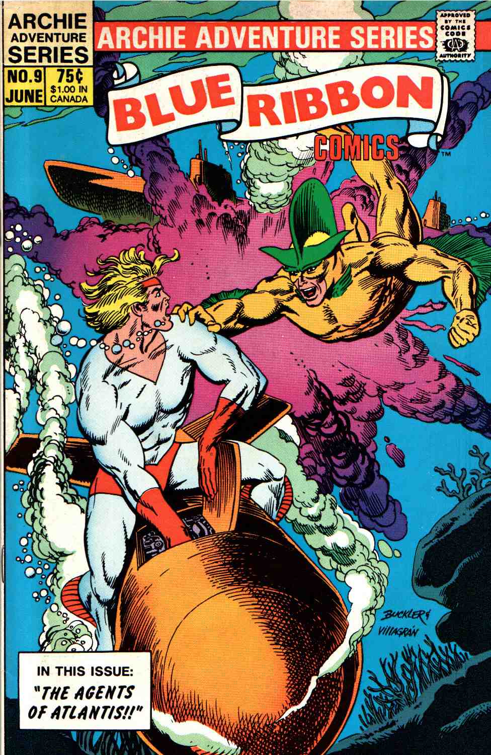 Read online Blue Ribbon Comics comic -  Issue #9 - 1