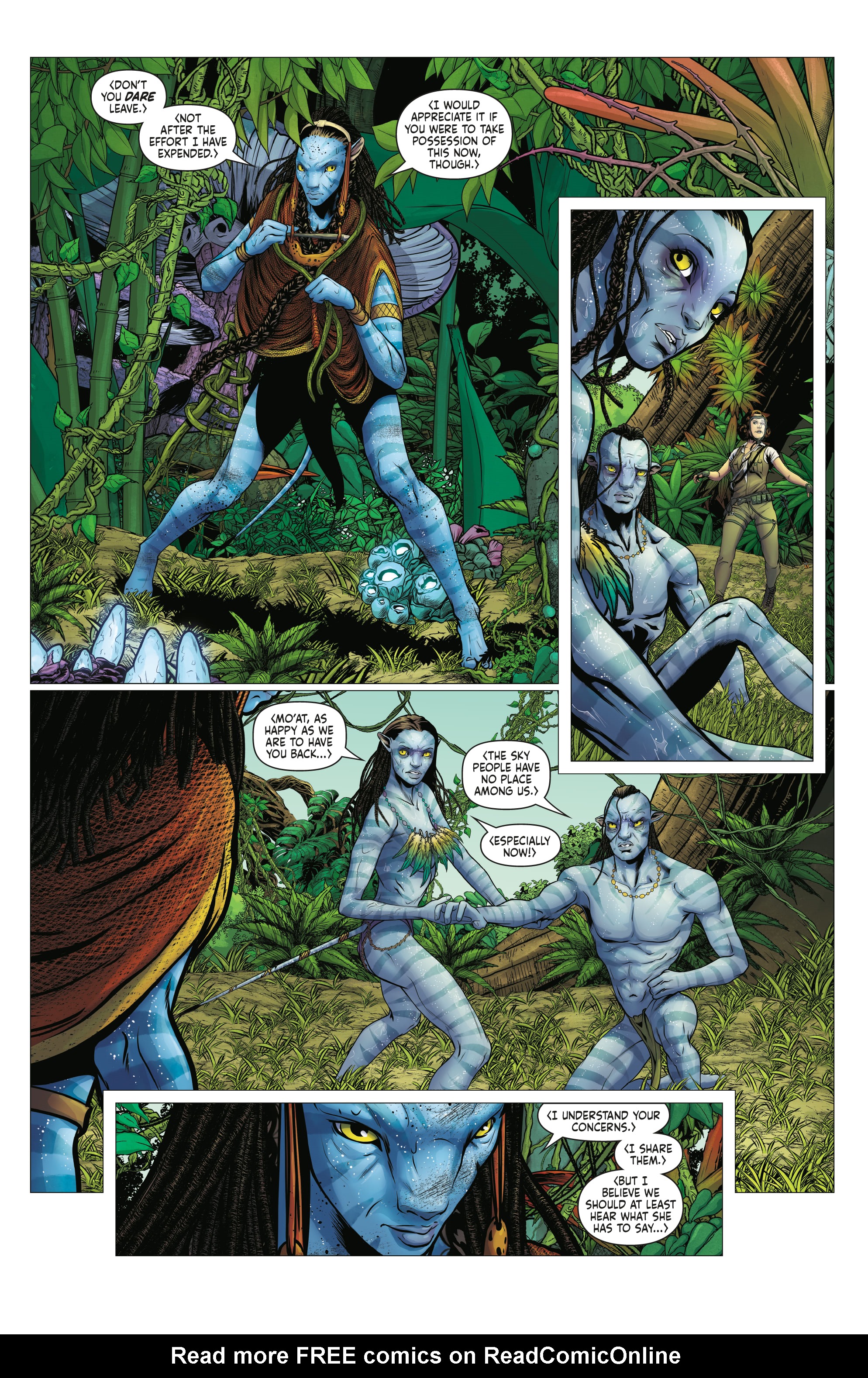 Read online Avatar: Adapt or Die comic -  Issue #6 - 14