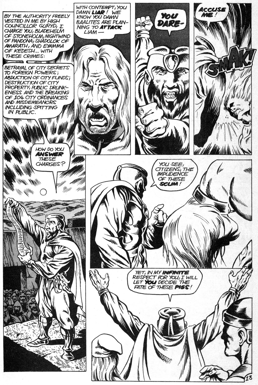 Read online Adventurers (1989) comic -  Issue #3 - 13