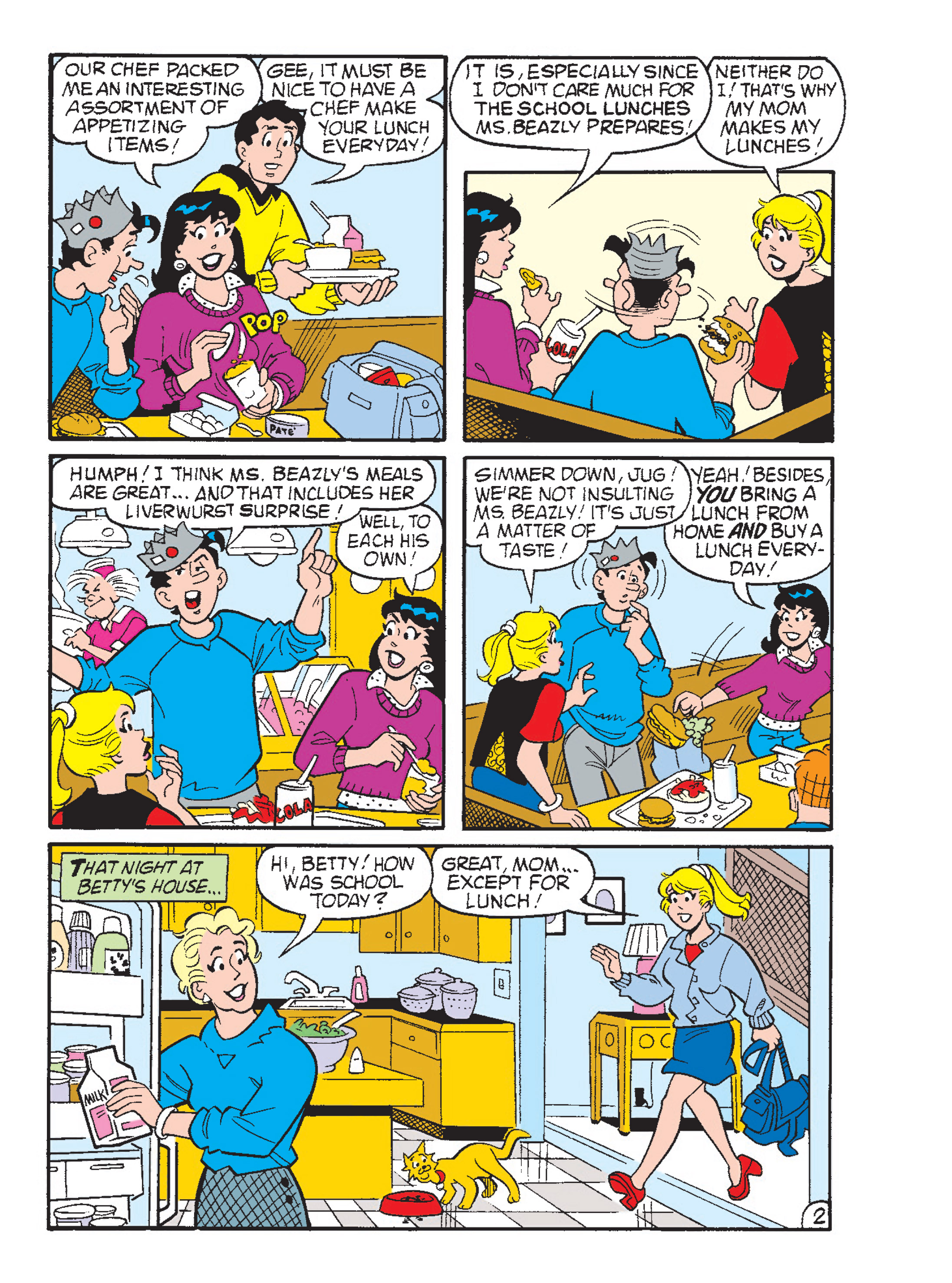 Read online Betty & Veronica Friends Double Digest comic -  Issue #276 - 131