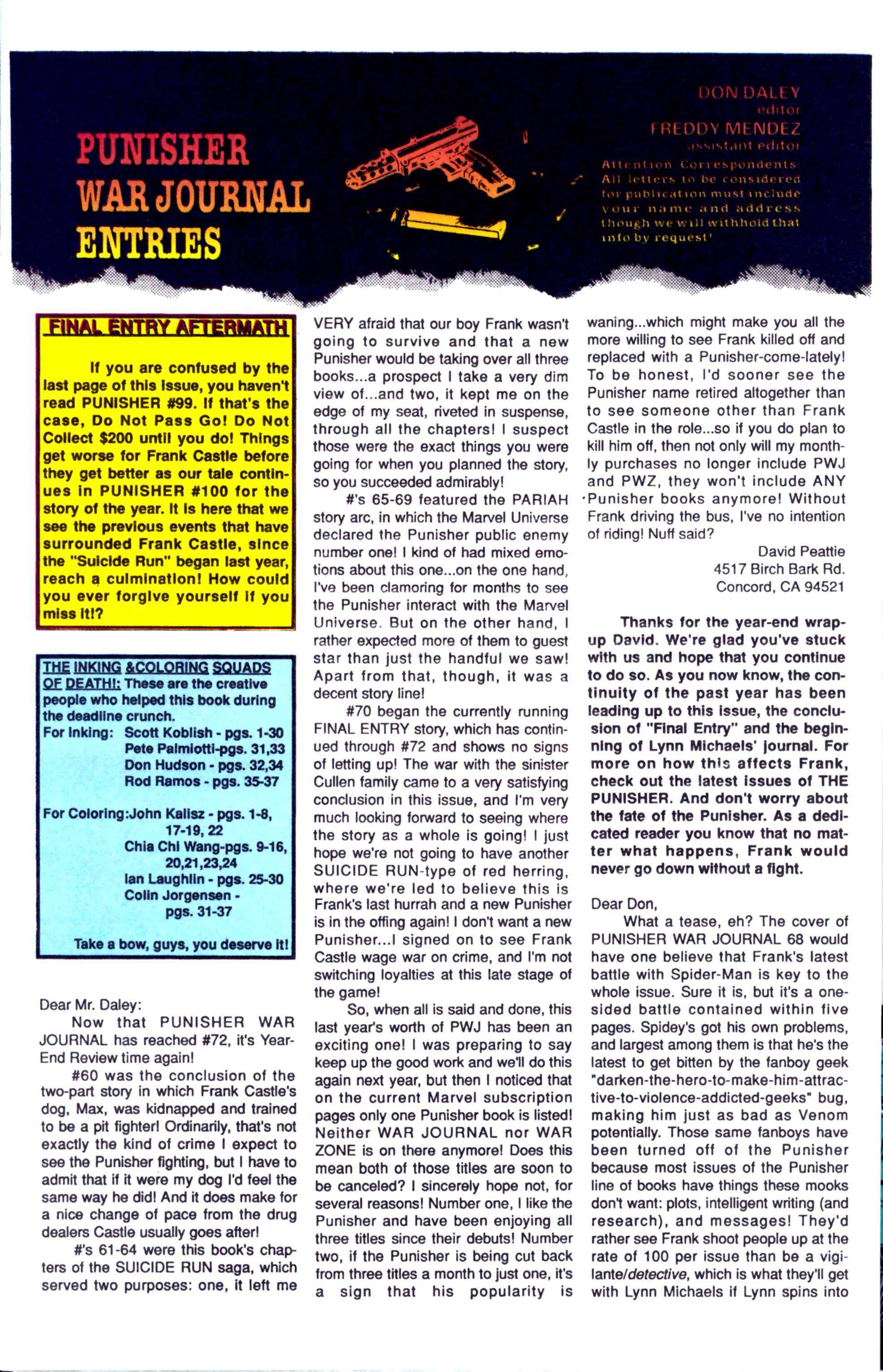 Read online The Punisher War Journal comic -  Issue #75 - 39