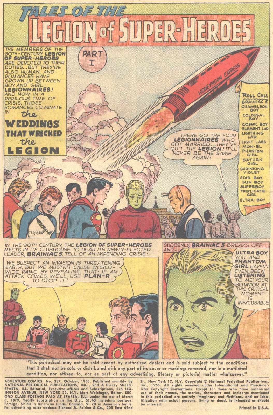 Adventure Comics (1938) issue 337 - Page 3
