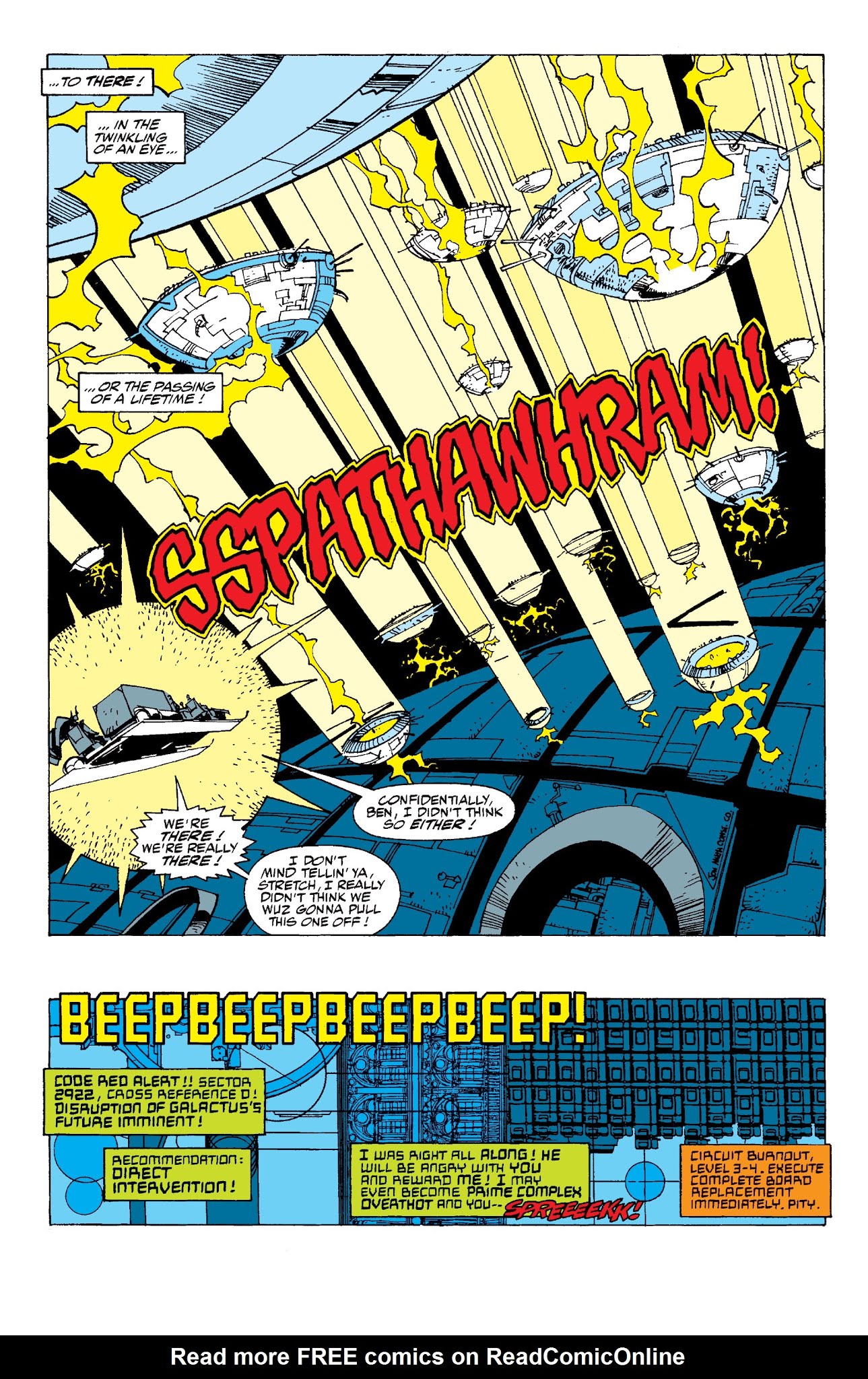 Read online Fantastic Four Visionaries: Walter Simonson comic -  Issue # TPB 1 (Part 2) - 38