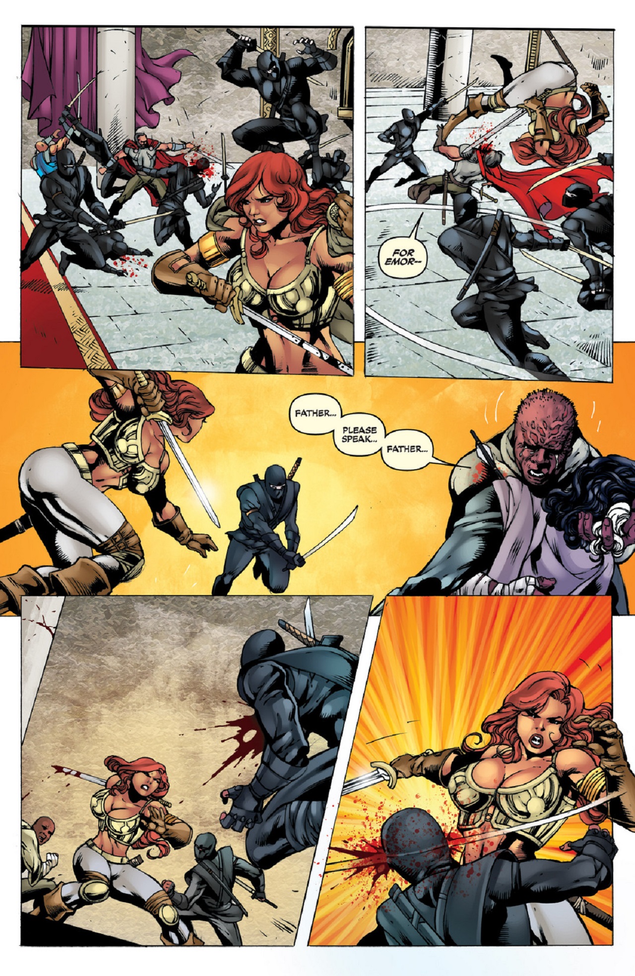 Read online Queen Sonja comic -  Issue #33 - 10