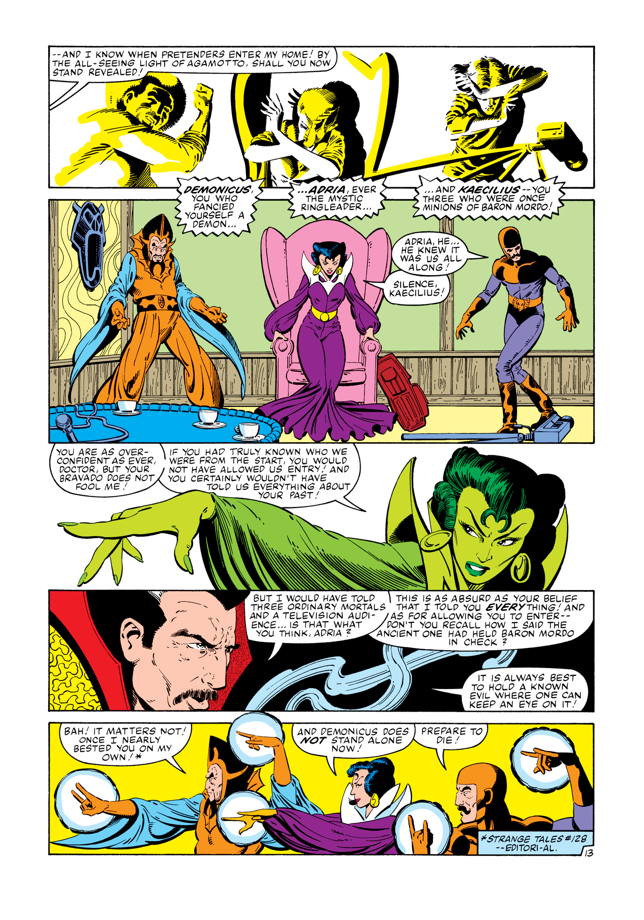 Read online Marvel Masterworks: Doctor Strange comic -  Issue # TPB 9 (Part 3) - 29