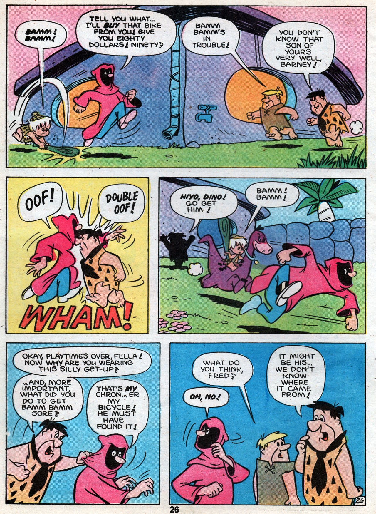 Read online Flintstones Visits Laff-A-Lympics comic -  Issue # Full - 28