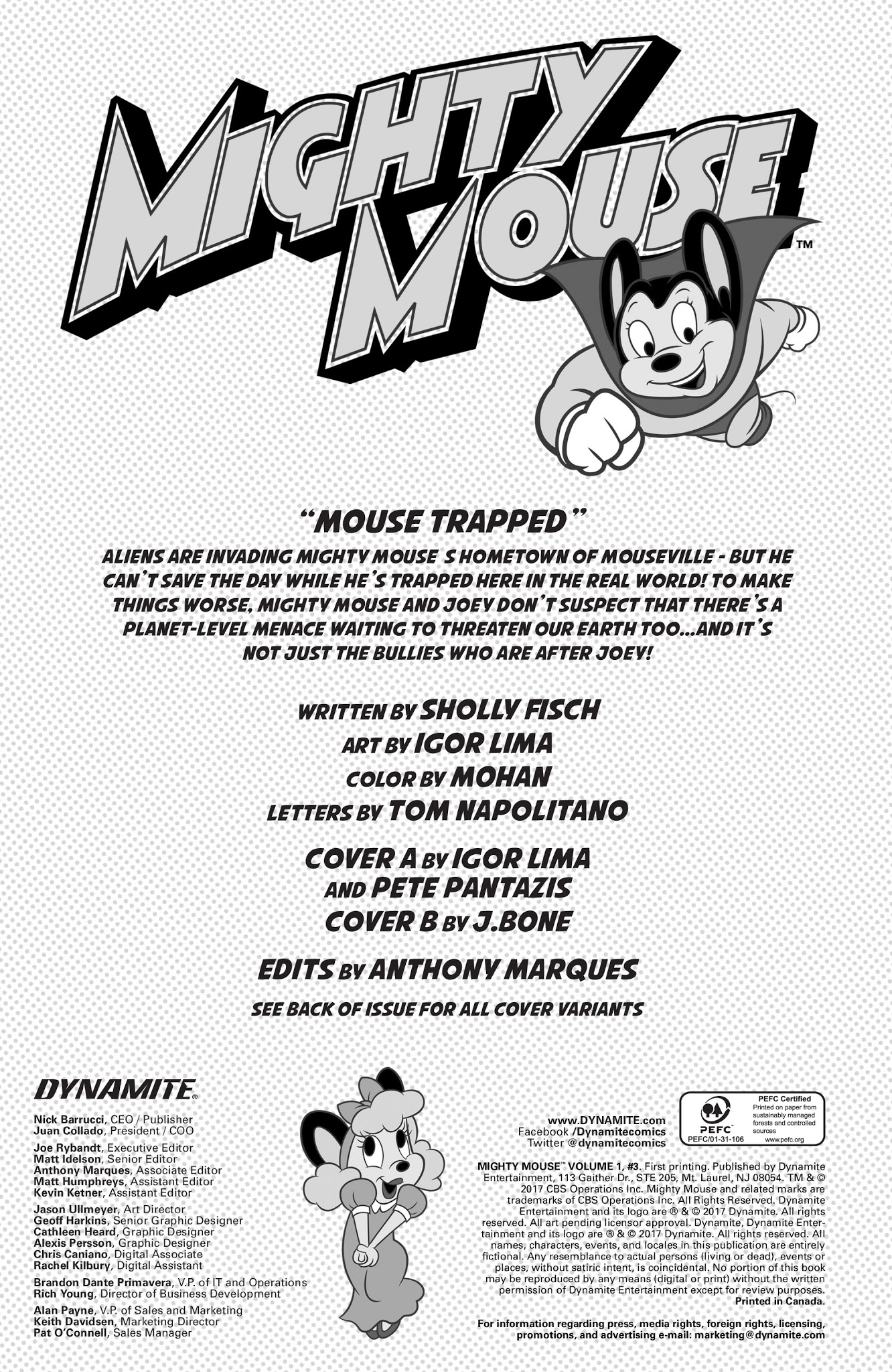 Read online Mighty Mouse (2017) comic -  Issue #3 - 3
