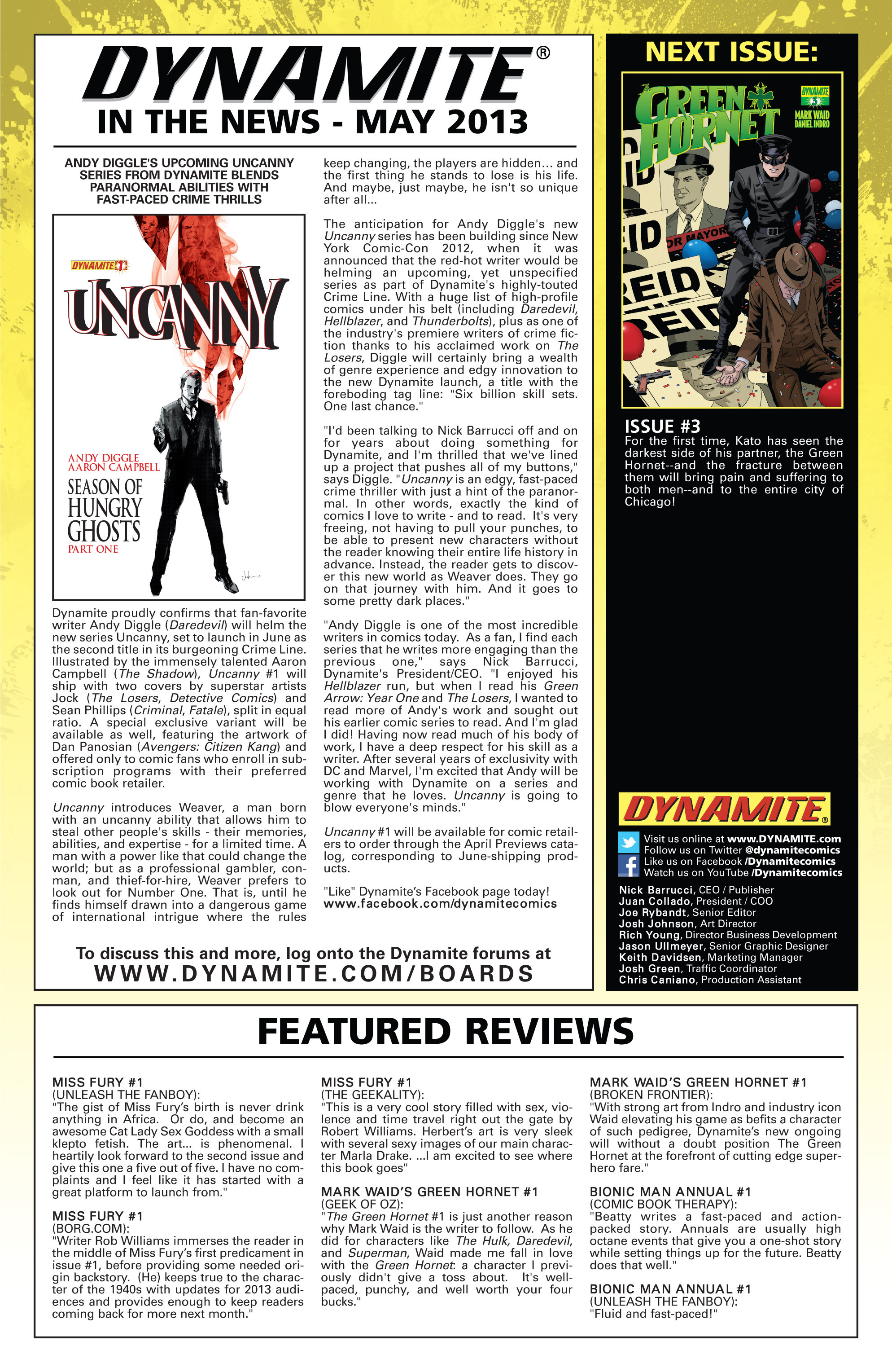 Read online The Green Hornet (2013) comic -  Issue # Full - 58