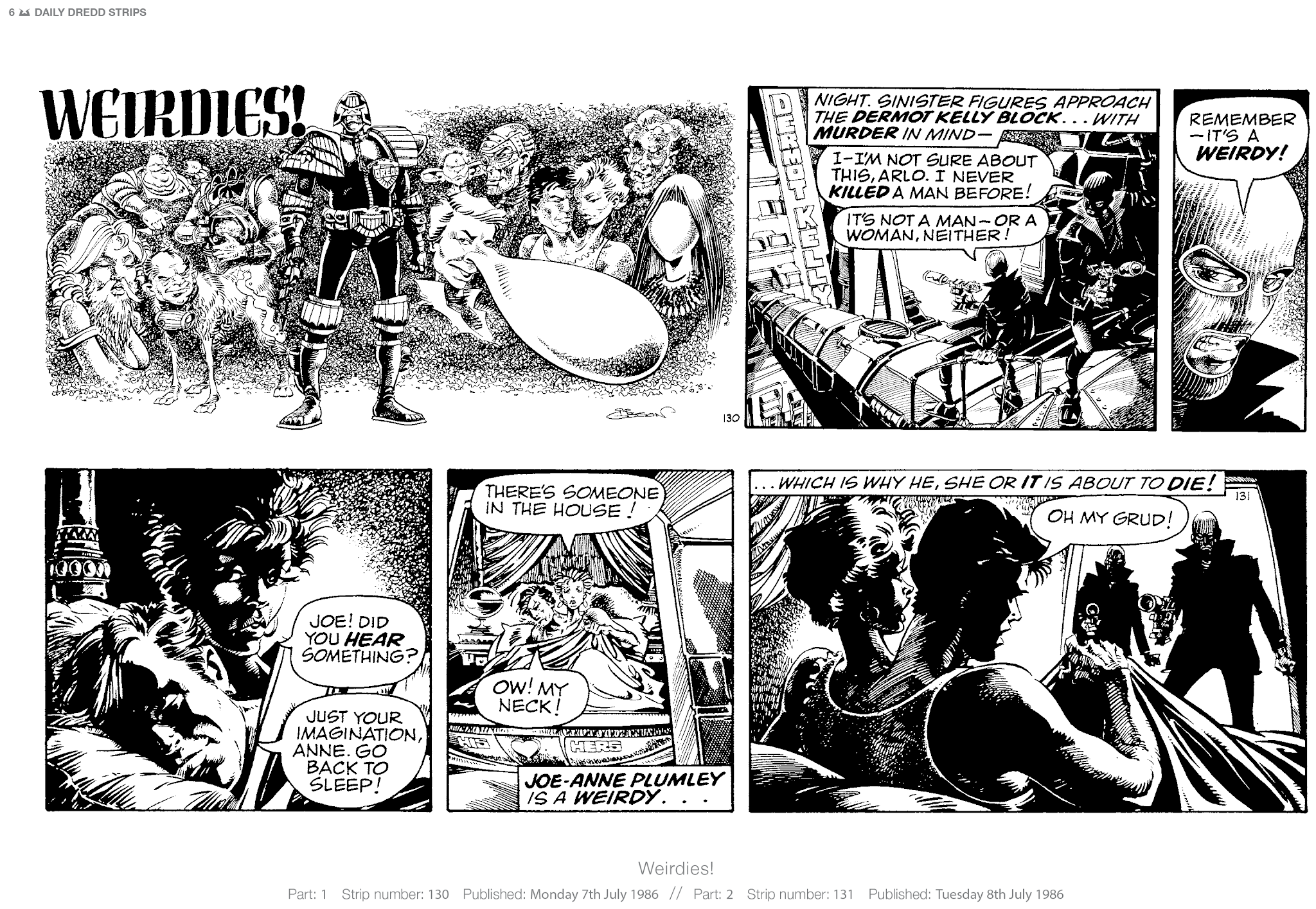 Read online Judge Dredd: The Daily Dredds comic -  Issue # TPB 2 - 9