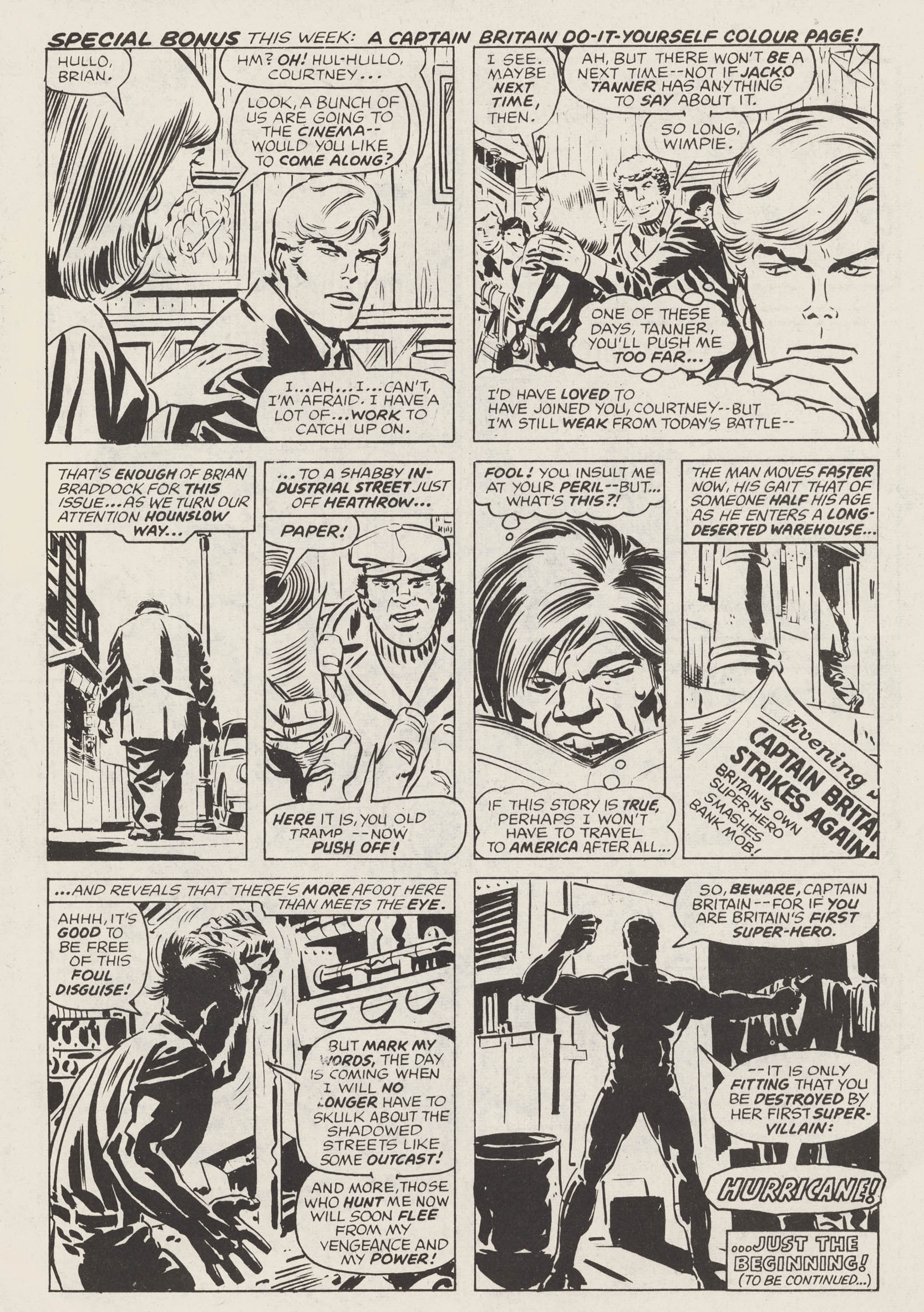 Read online Captain Britain (1976) comic -  Issue #3 - 9