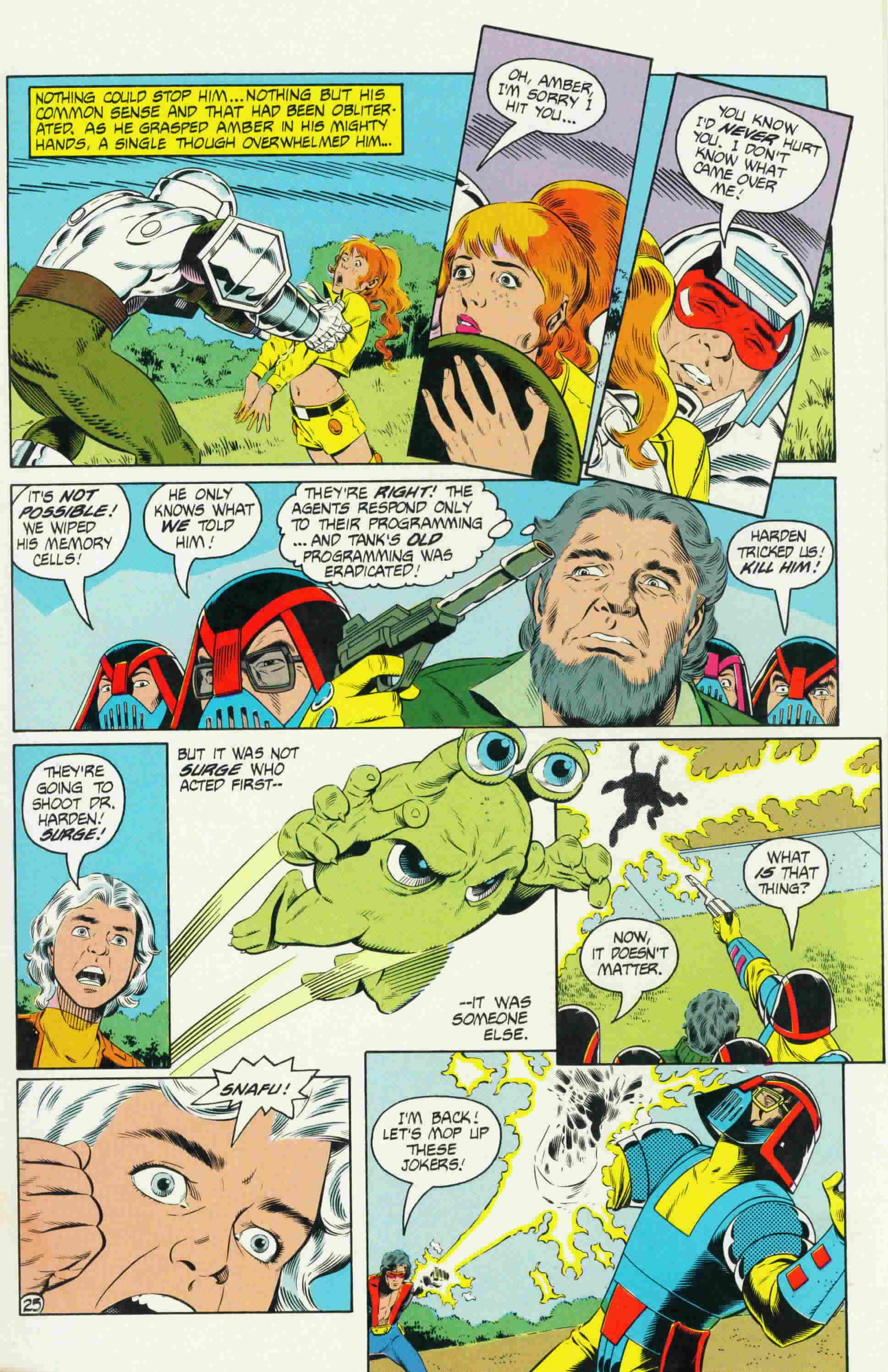 Read online DNAgents comic -  Issue #21 - 28