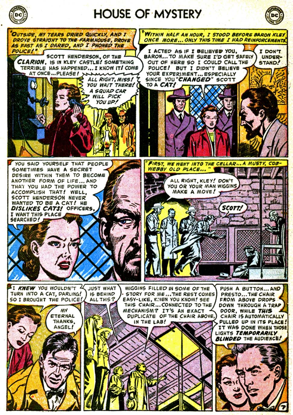 Read online House of Mystery (1951) comic -  Issue #15 - 9