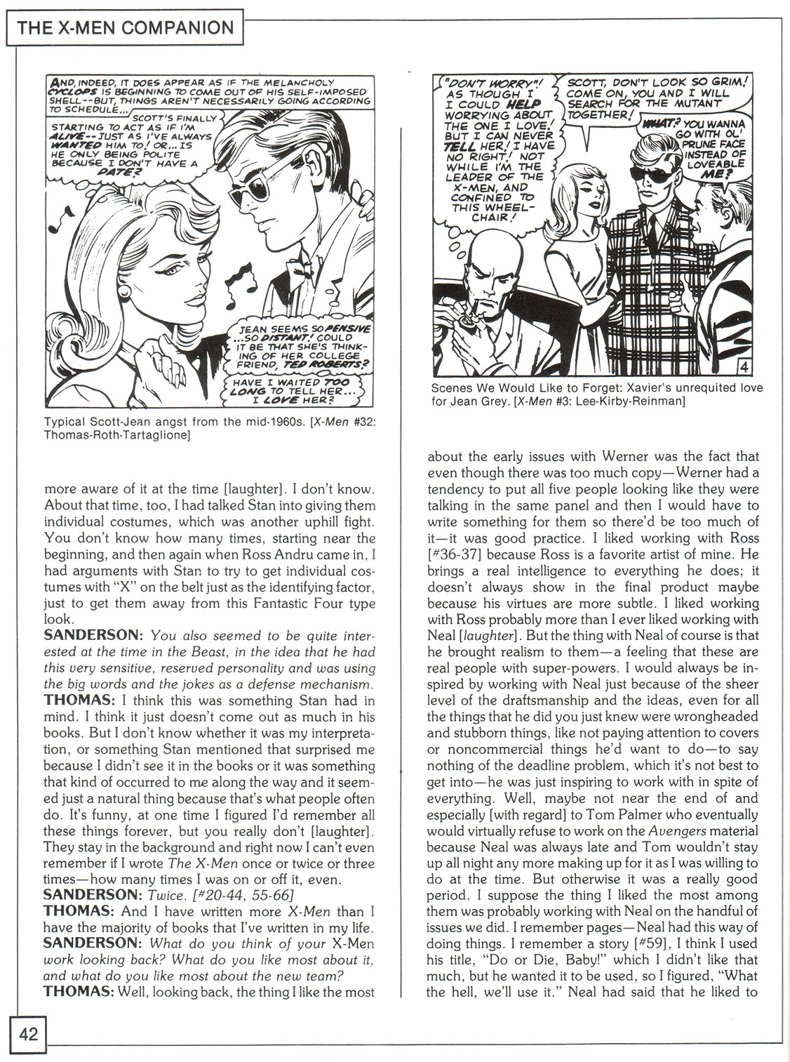 Read online The X-Men Companion comic -  Issue #1 - 42