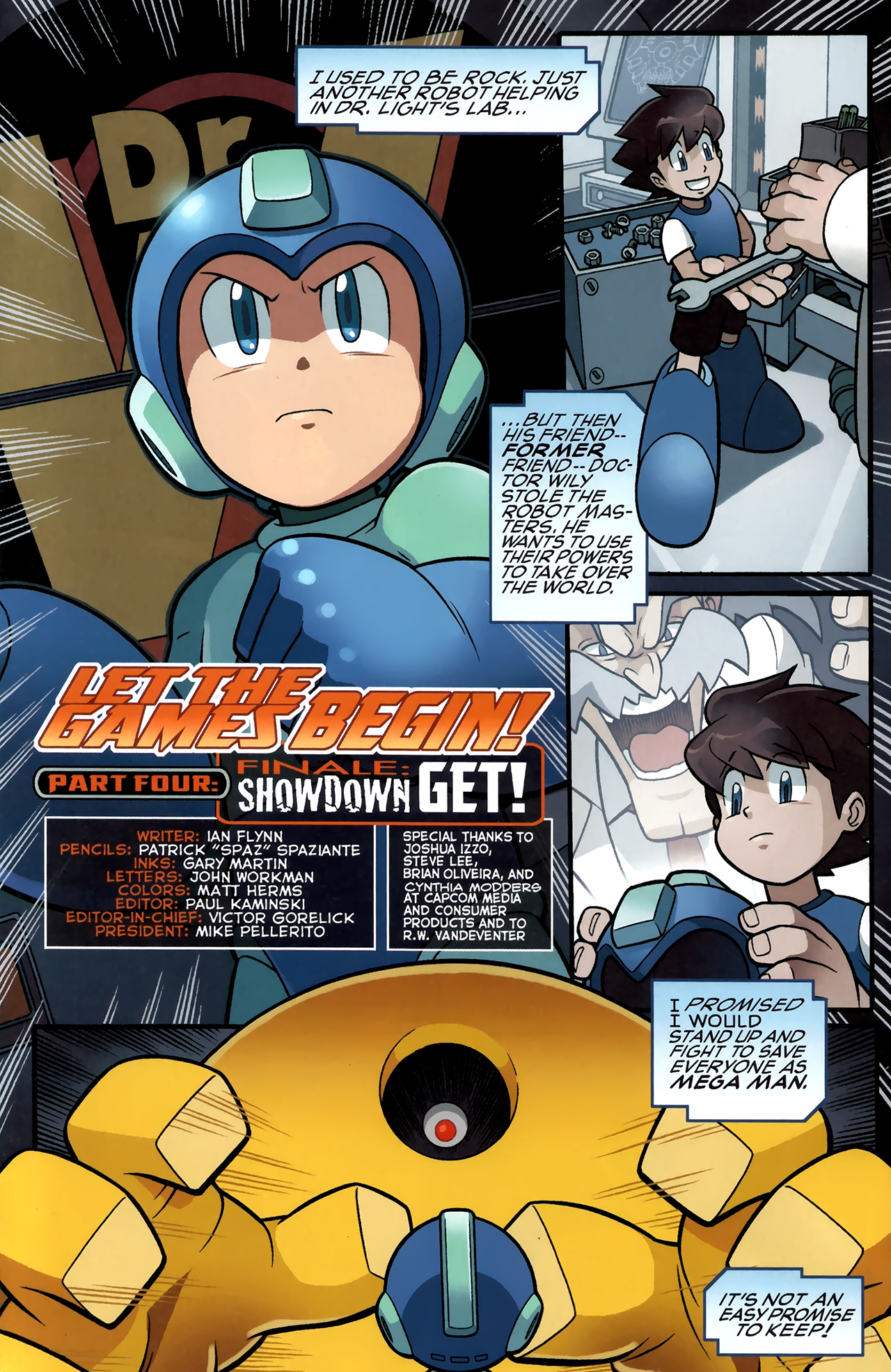 Read online Mega Man comic -  Issue #4 - 2