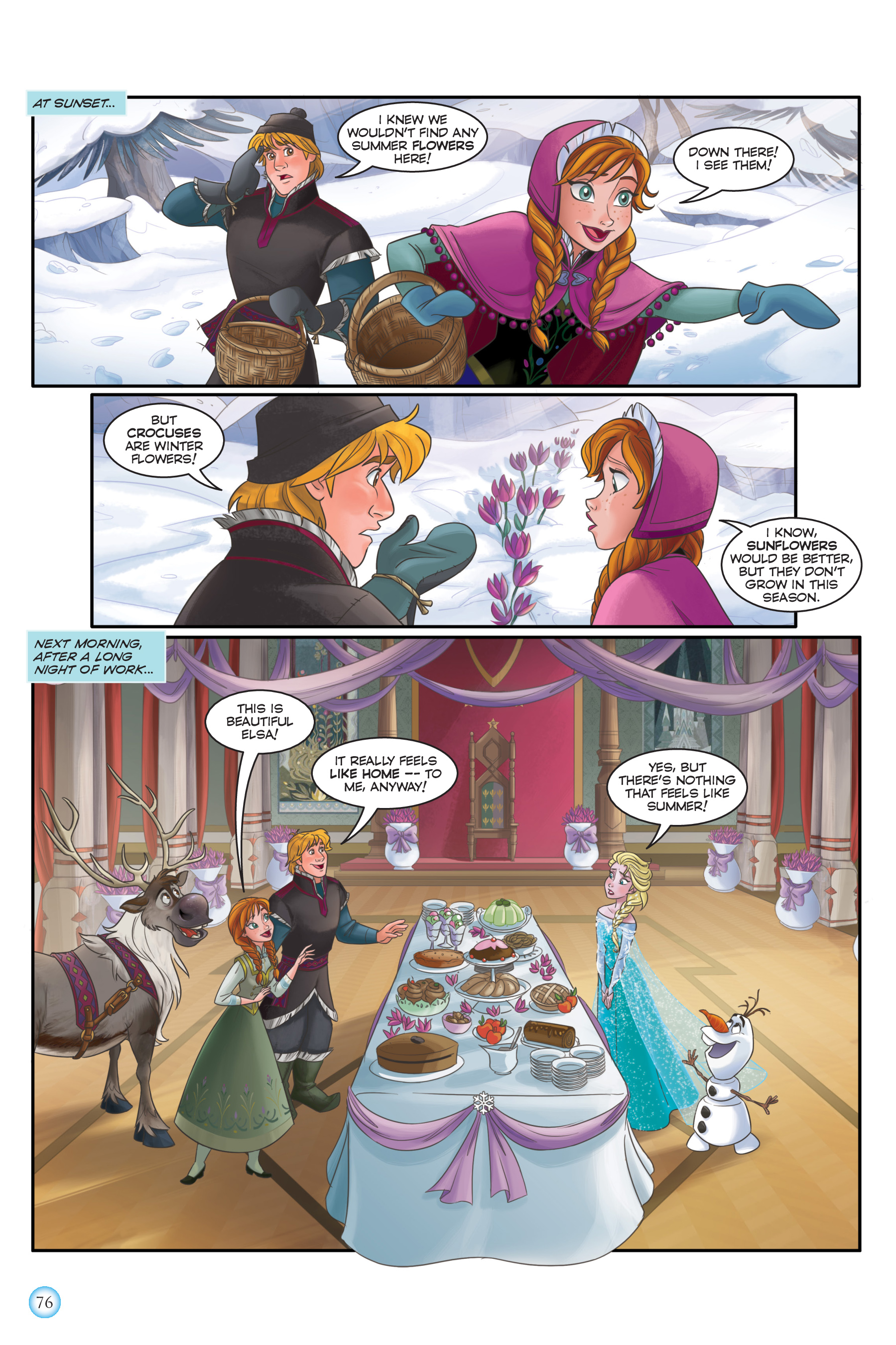 Read online Frozen Adventures: Snowy Stories comic -  Issue # TPB (Part 1) - 76
