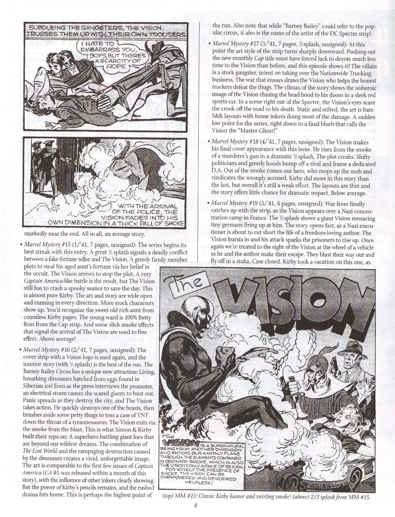 Read online The Jack Kirby Collector comic -  Issue #13 - 8