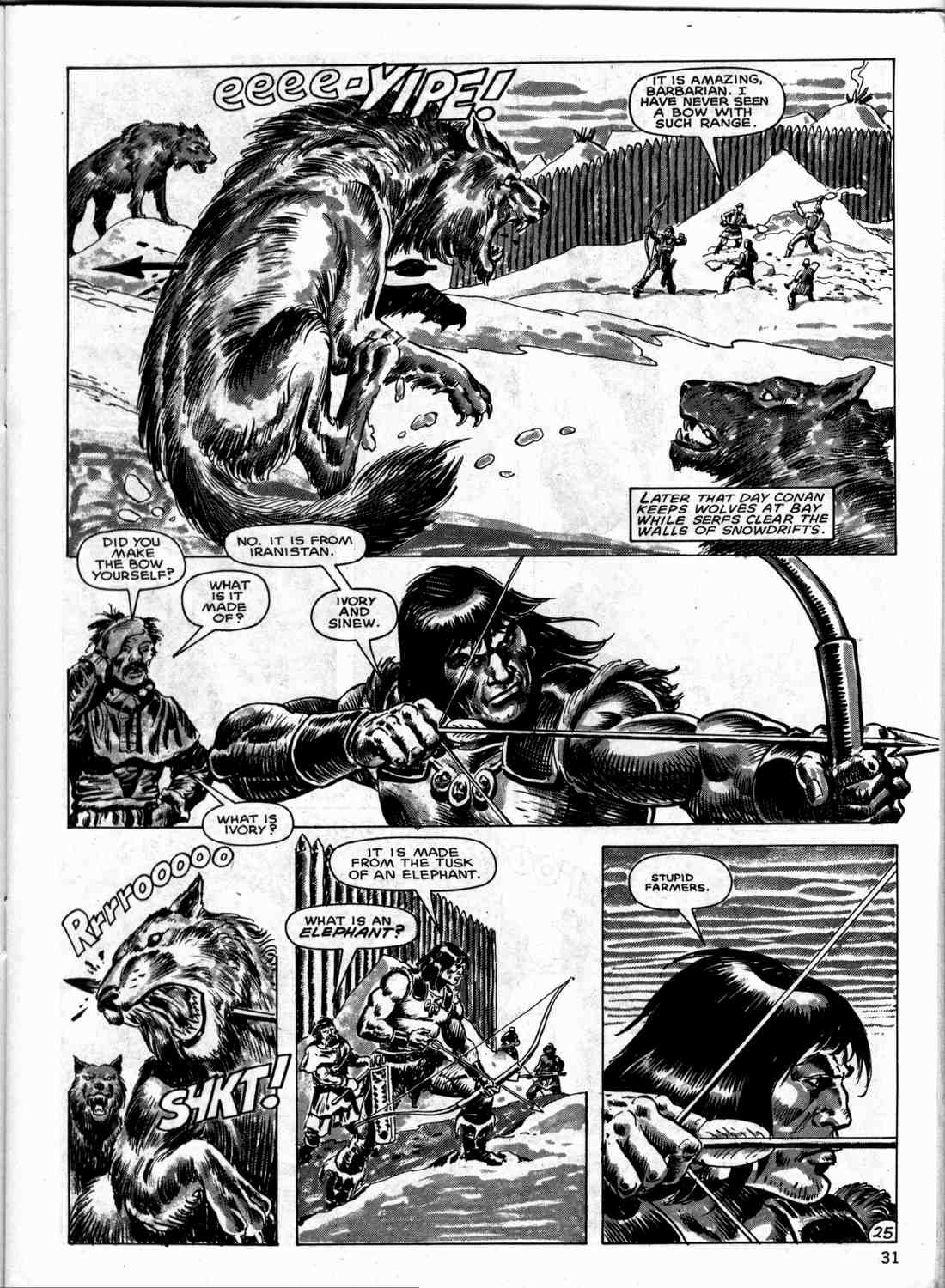 Read online The Savage Sword Of Conan comic -  Issue #133 - 30