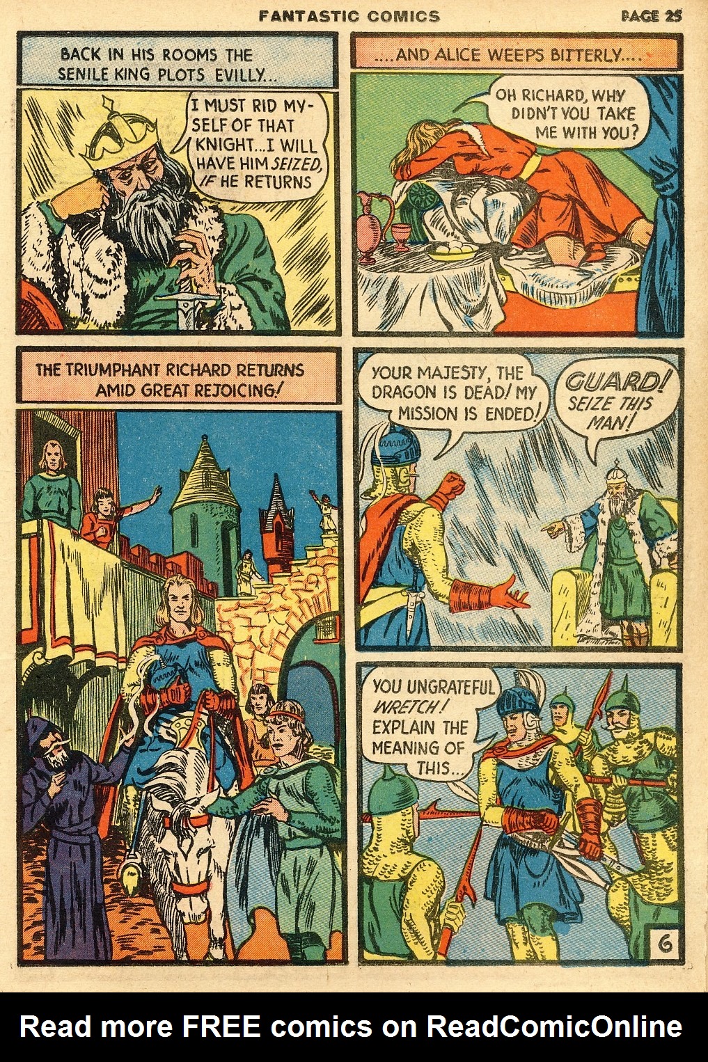 Read online Fantastic Comics comic -  Issue #10 - 26