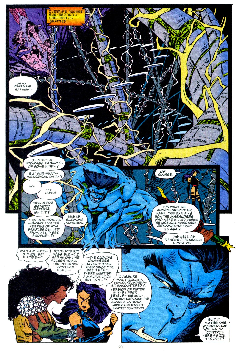 Read online X-Men (1991) comic -  Issue #34 - 16