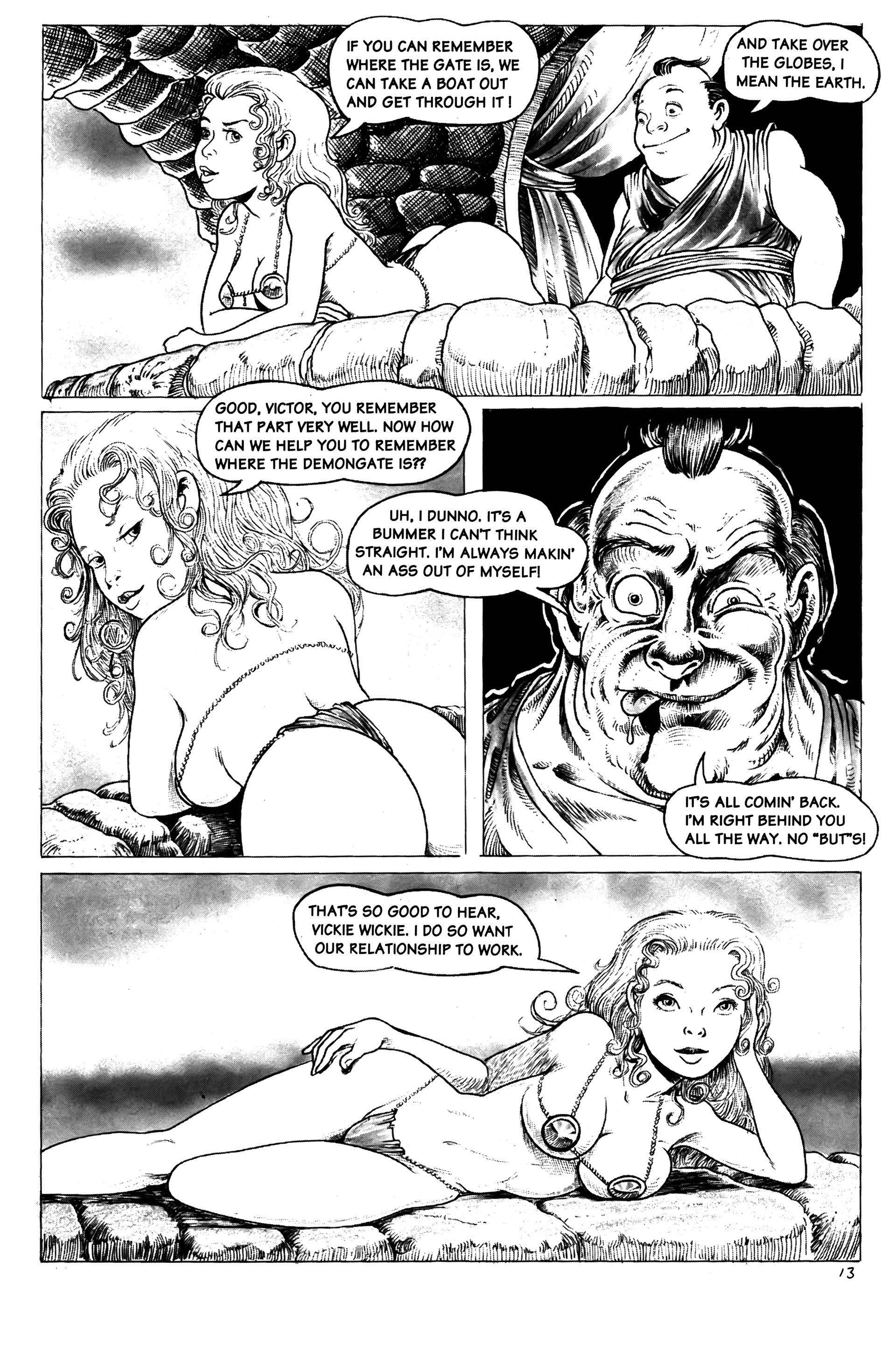 Read online Demongate comic -  Issue #4 - 15