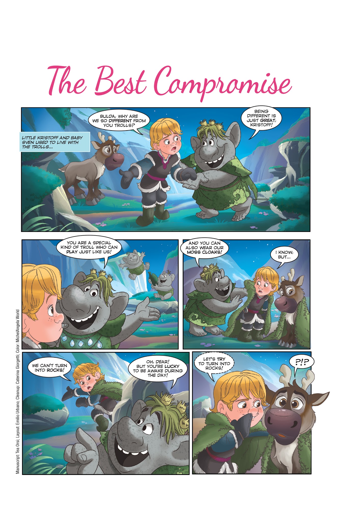 Read online Disney Frozen comic -  Issue #7 - 29